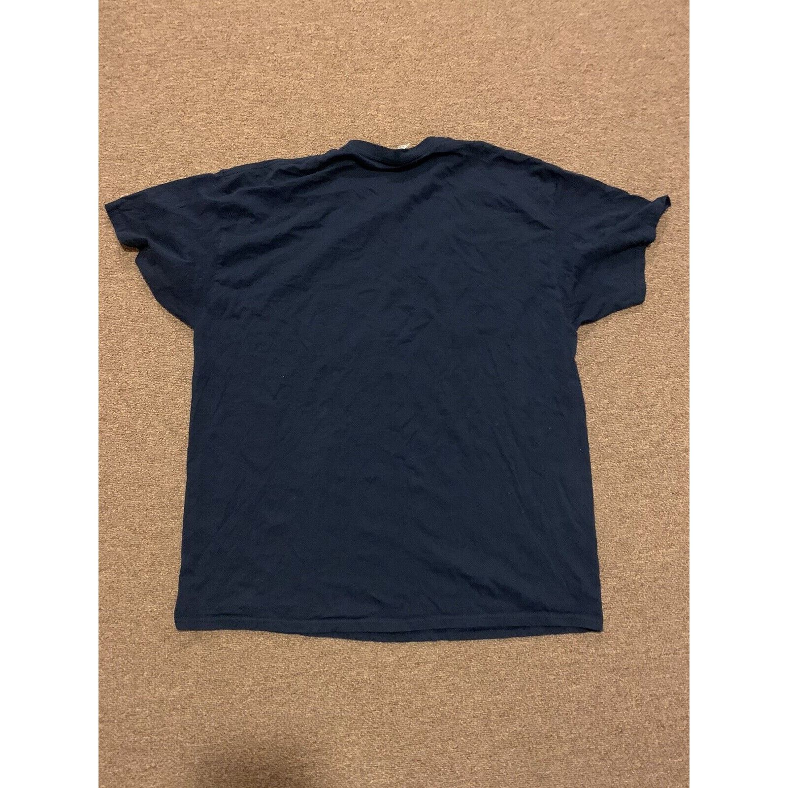 Gildan Vintage Moon And Sun Tshirt Navy Grunge Boho Nature Men’s XL Size US XL / EU 56 / 4 - 3 Thumbnail