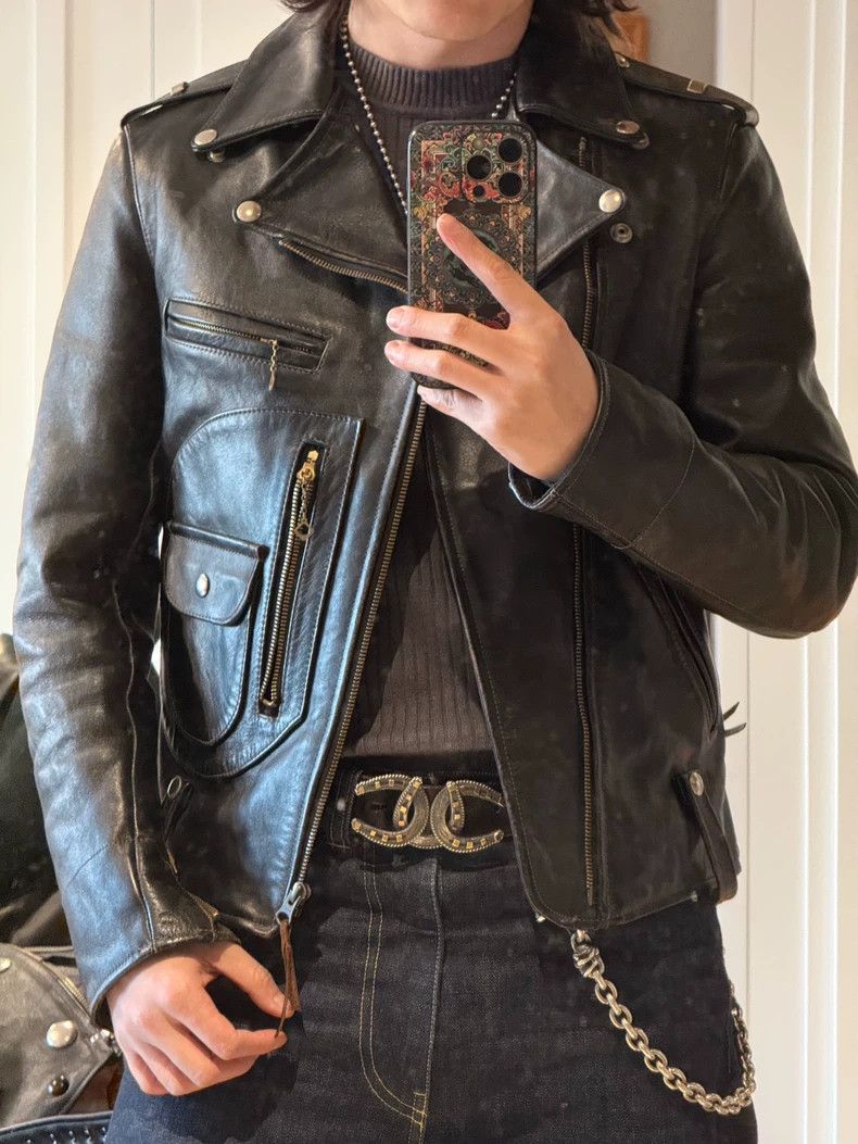 The Real McCoy's The Real McCoys J24 Old Version Black Horse Leather Tea Co Size US M / EU 48-50 / 2 - 5 Thumbnail