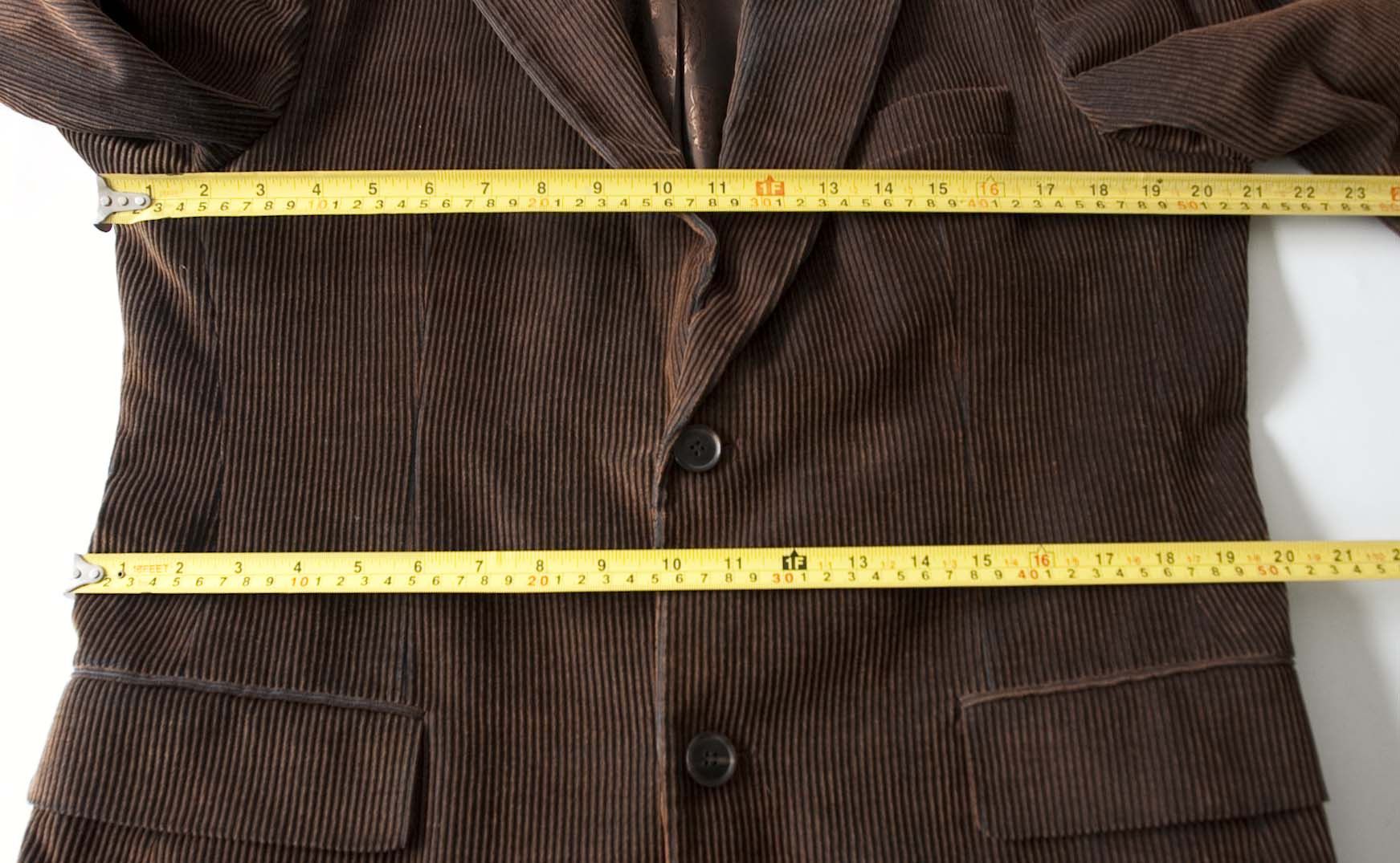 Hugo Boss Hugo Boss Jacket Maselli Corduroy Size 48IT /38US Brown Size 38R - 6 Thumbnail