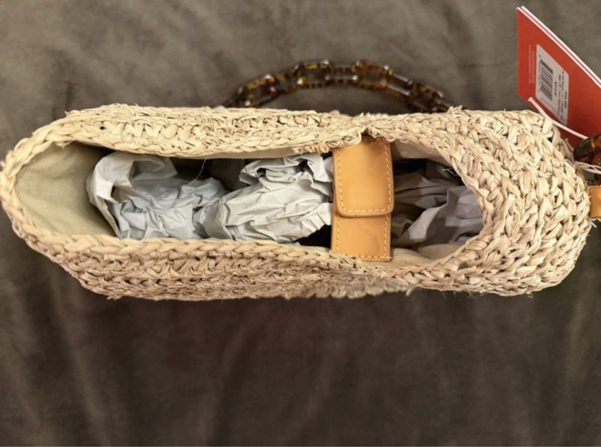 Other Woven Straw Cesi Conch Bag w Tortoise Shell Chain - Poolside Size ONE SIZE - 4 Thumbnail