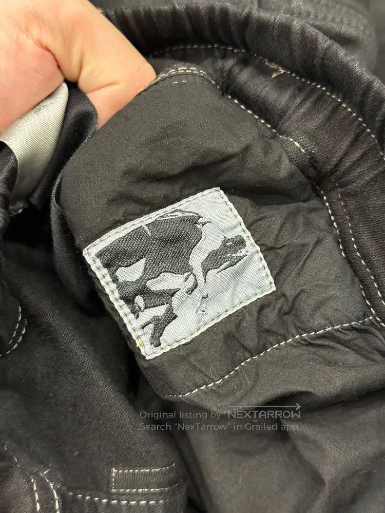 Rick Owens RICK OWENS size M Waxed Denim Workwear Pants Size US 27 - 7 Thumbnail