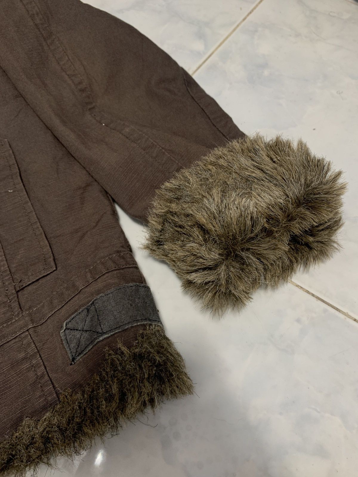 14th Addiction × KMRii × Yasuyuki Ishii FUR DETROIT JACKET GHOTIC PUNK STYLE Size US L / EU 52-54 / 3 - 4 Thumbnail