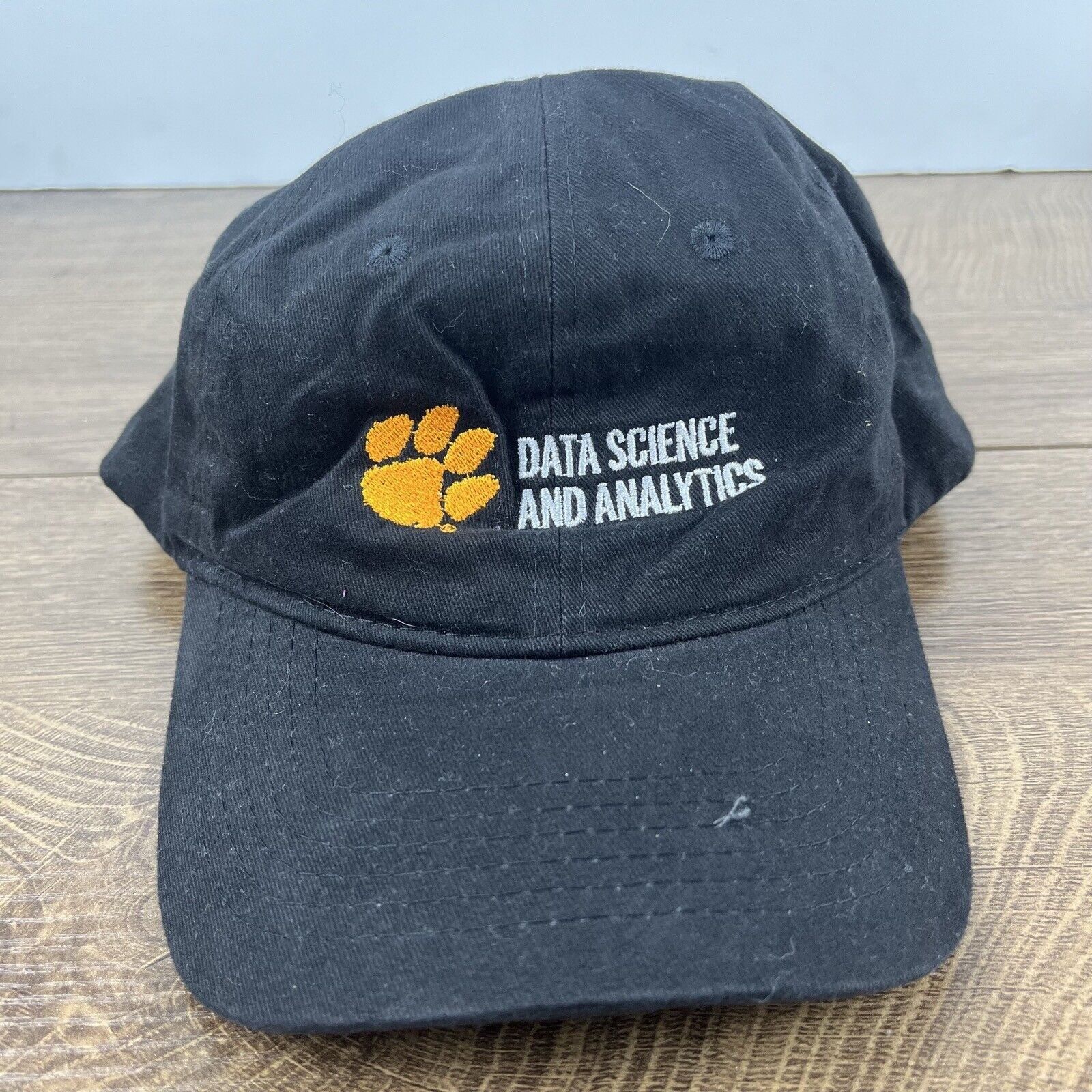 Other Clemson Data Science Analytics Hat Adjustable Hat Black Hat Size ONE SIZE - 3 Thumbnail