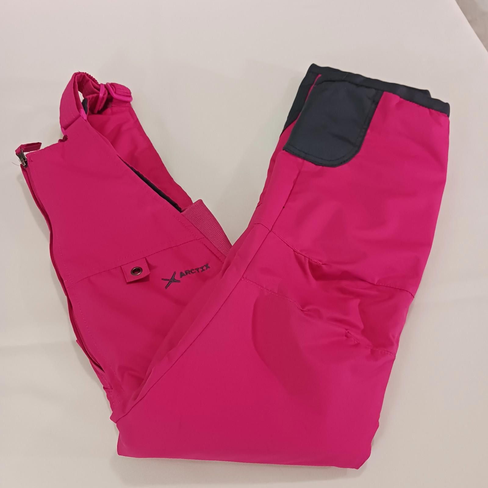 Designer Arctix RN#111478 Girl's Winter Pink Bib Overalls Zip-Up Sz S Size ONE SIZE - 2 Thumbnail