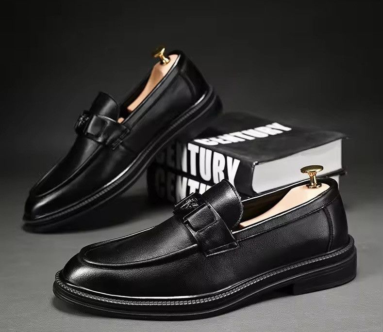 Designer × Other Casual Real Leather Genuine Solid Slip On Loafers Size US 11 / EU 44 - 8 Thumbnail