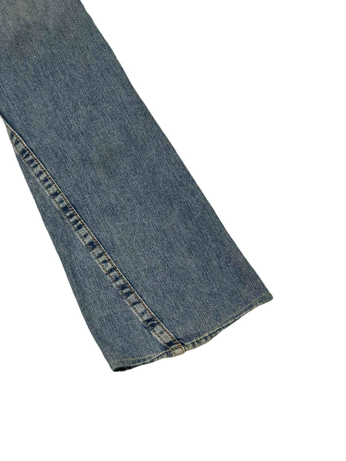 Japanese Brand Flare Jeans True Religion USA Distress Boot Cut 8🟦2 Size US 30 / EU 46 - 14 Thumbnail