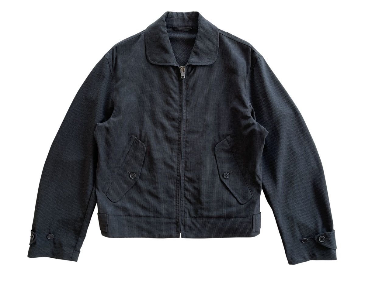 Yohji Yamamoto Yohji Yamamoto Dark Green Blouson Jacket Size US M / EU 48-50 / 2 - 3 Thumbnail
