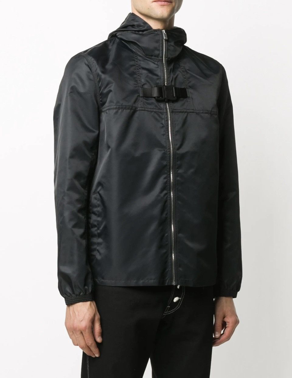 1017 ALYX 9SM 1017 ALYX 9SM Black Nylon Hooded Jacket Size US XXL / EU 58 / 5 - 2 Thumbnail