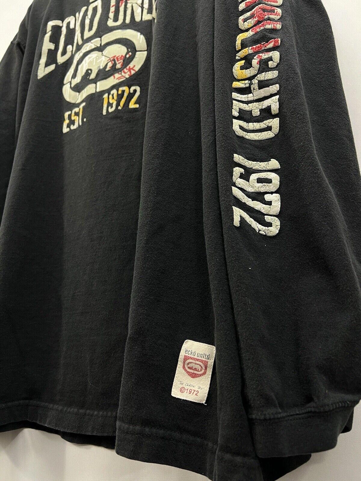 Ecko Unltd. Ecko Unltd Mens 2XL Long Sleeve Y2K, Original Version),#TG Size US XXL / EU 58 / 5 - 2 Thumbnail