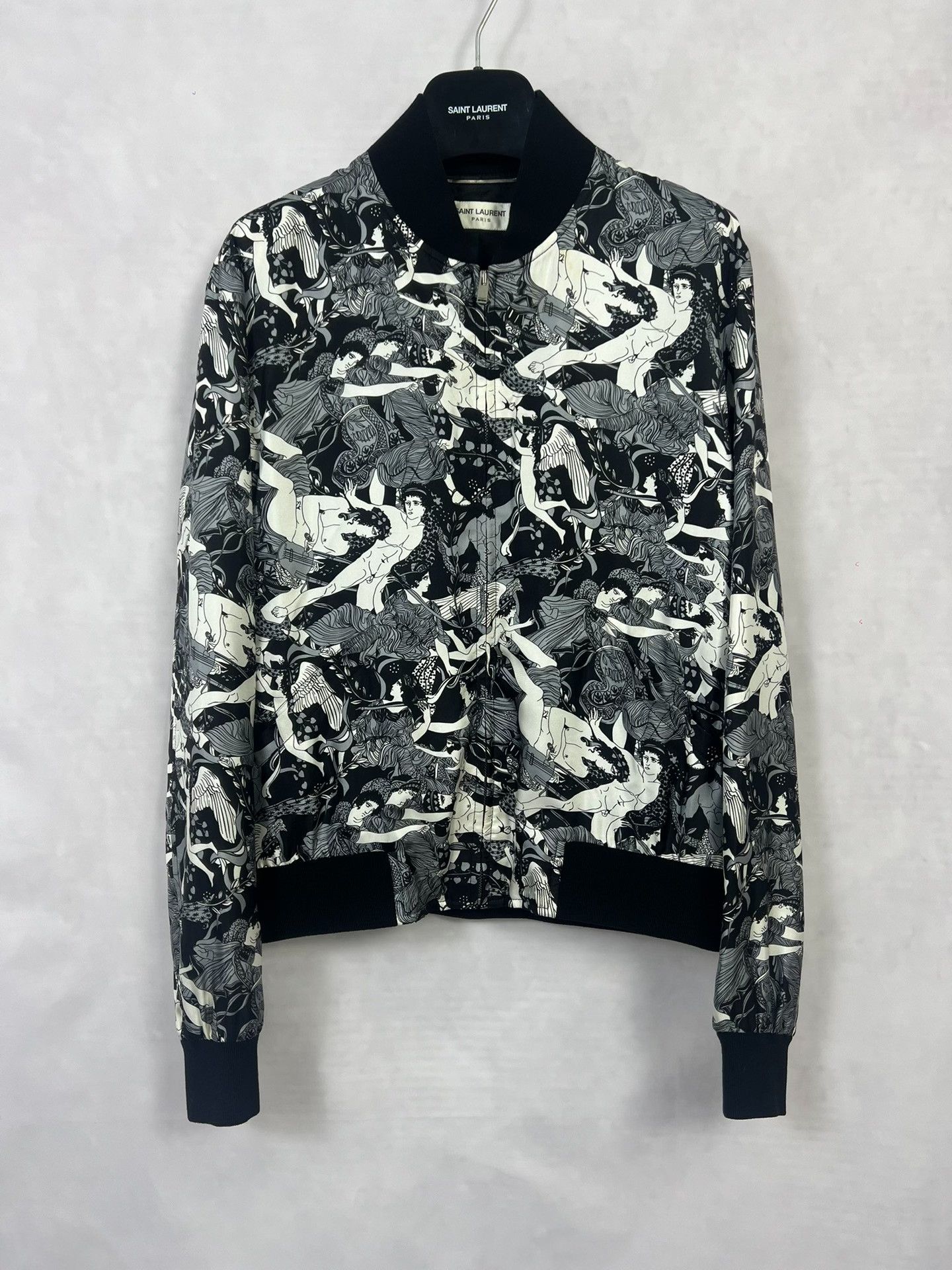 Saint Laurent Paris Saint Laurent Greek Mythology Print Jacket Size US M / EU 48-50 / 2 - 1 Thumbnail
