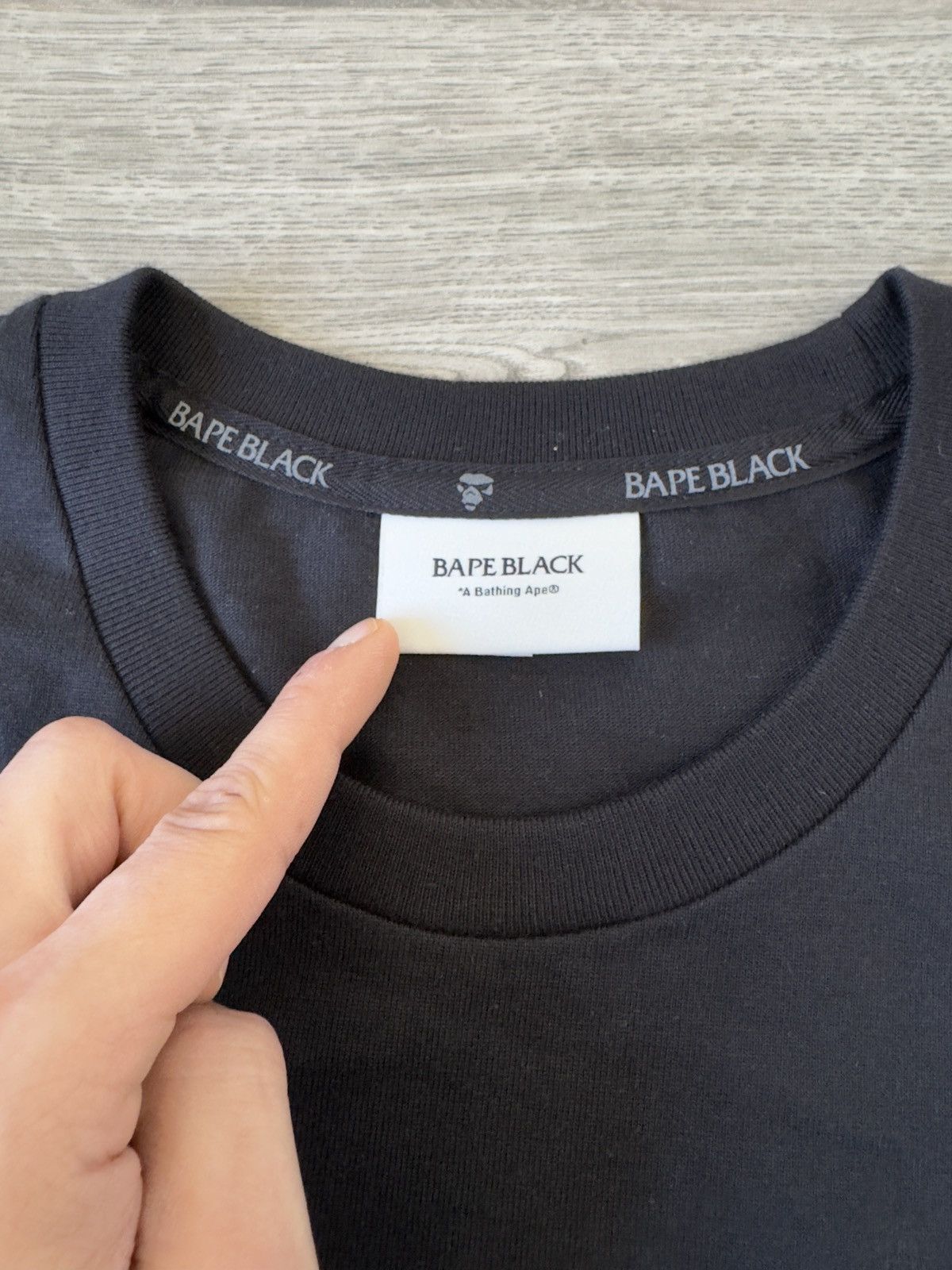 Bape BAPE Black Long Sleeve Size US XL / EU 56 / 4 - 5 Thumbnail