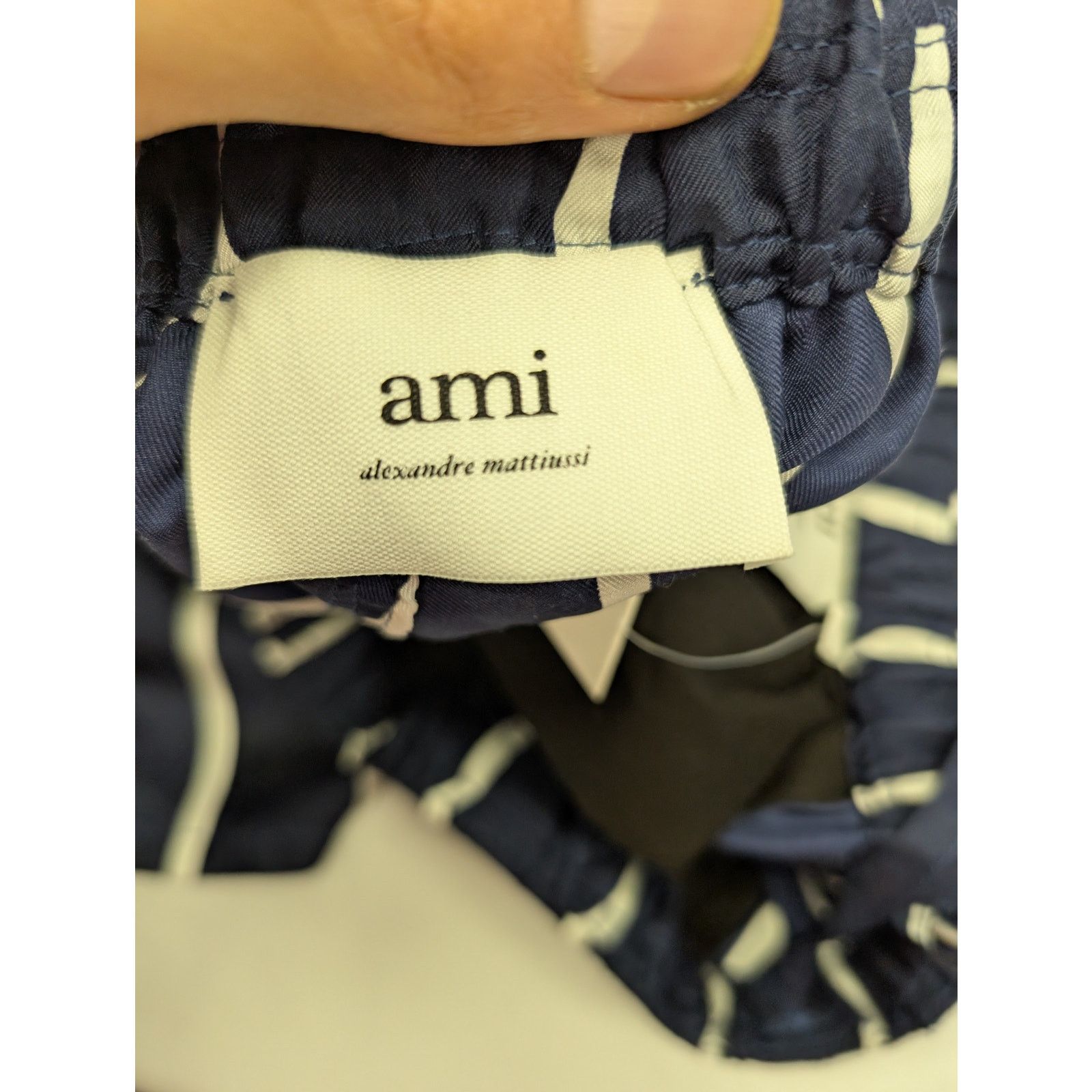 AMI o1rshd1 CC20 Stripped Shorts in Blue/White Size US 32 / EU 48 - 15 Thumbnail