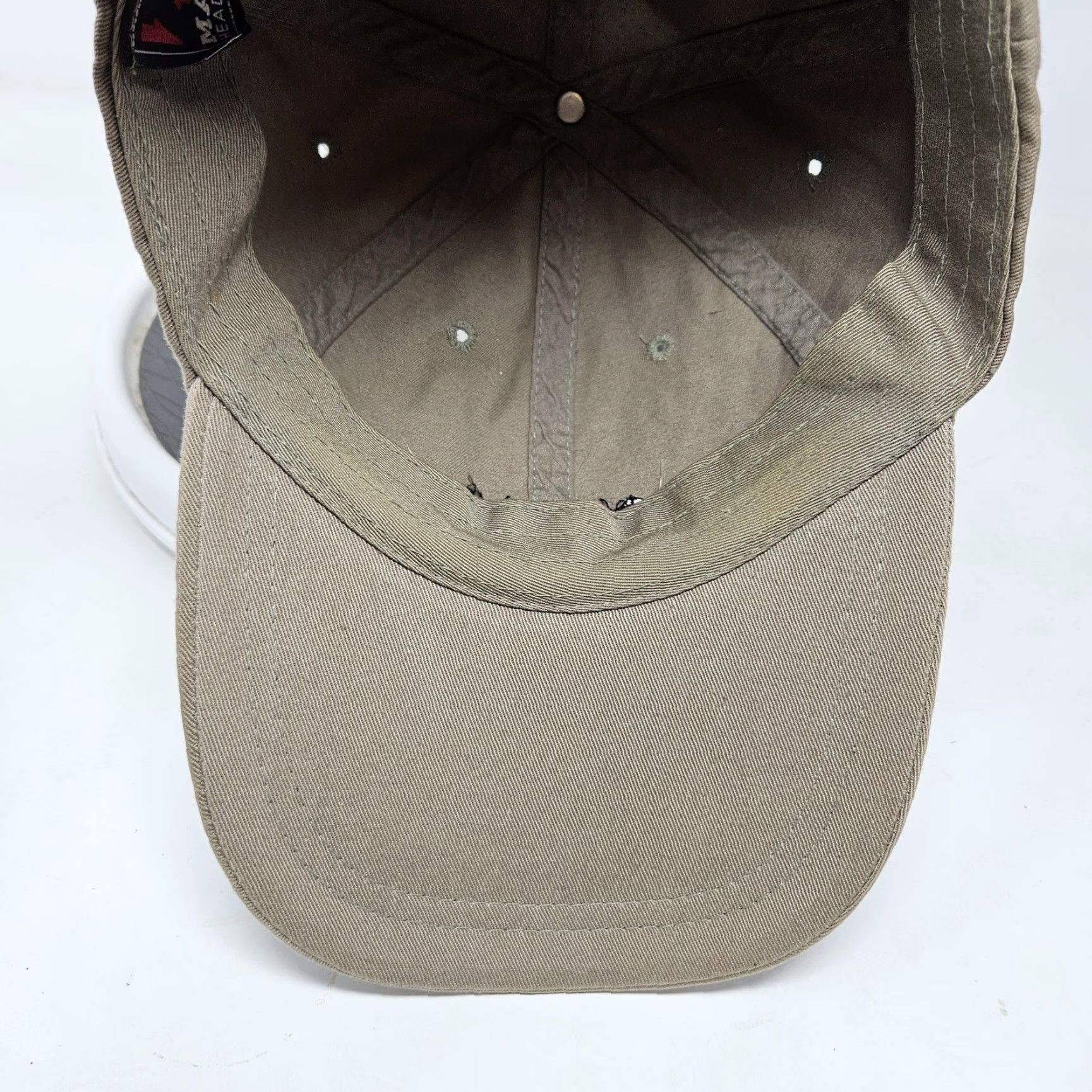 Jeep VINTAGE Jeep Compass Hat Cap Strap Back One Size Khaki Magic Headwear Mens Cotton Size ONE SIZE - 6 Thumbnail