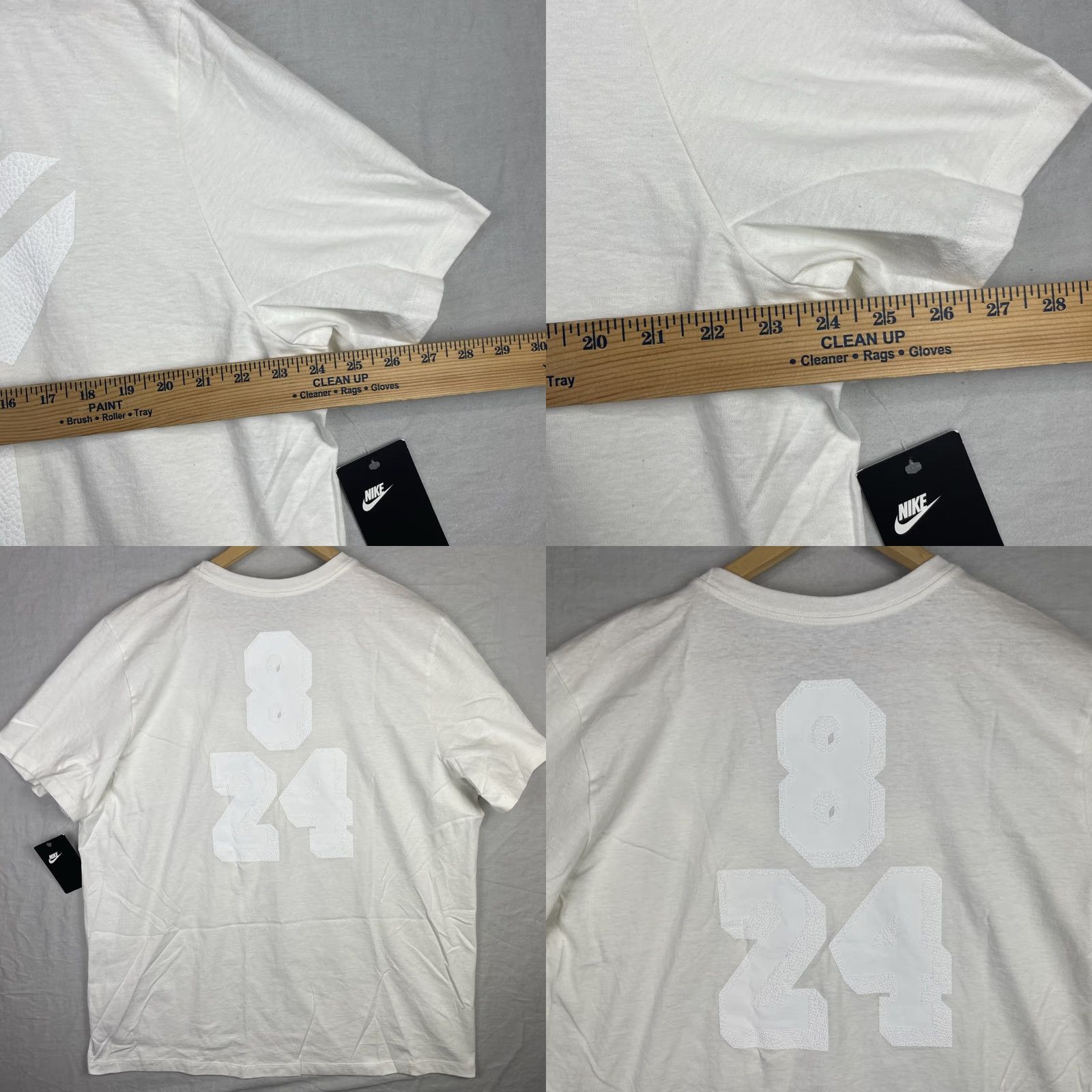 Nike Kobe Bryant Nike Shirt Mens 2XL White Halo Mamba HF6453-100 Short Sleeve Size US XXL / EU 58 / 5 - 9 Thumbnail