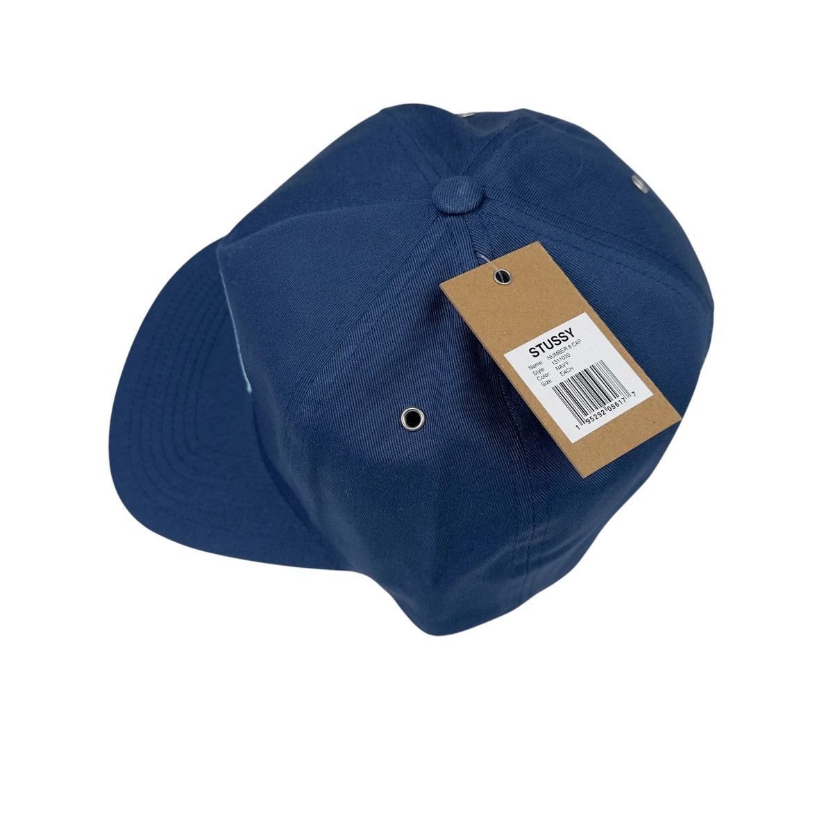 Stussy Stussy Vintage Number 8 Ball Navy Blue SnapBack Hat Cap Size ONE SIZE - 3 Thumbnail