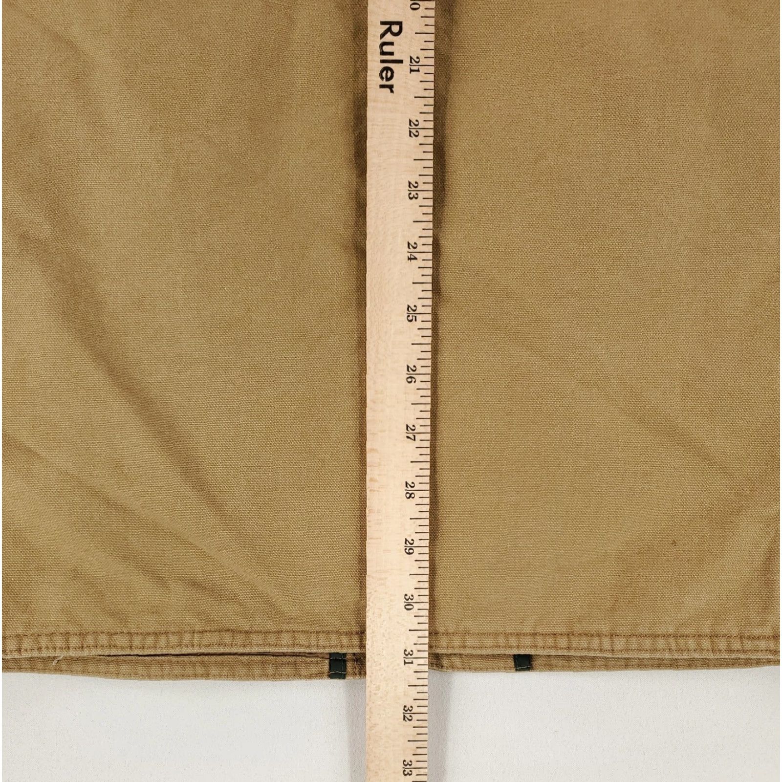 Orvis Orvis Jacket Chore Barn Coat Corduroy Collar Brown Tan Button Up Mens L Brown Canvas Cotton Chore Barn Coat Mens L Size US L / EU 52-54 / 3 - 7 Thumbnail