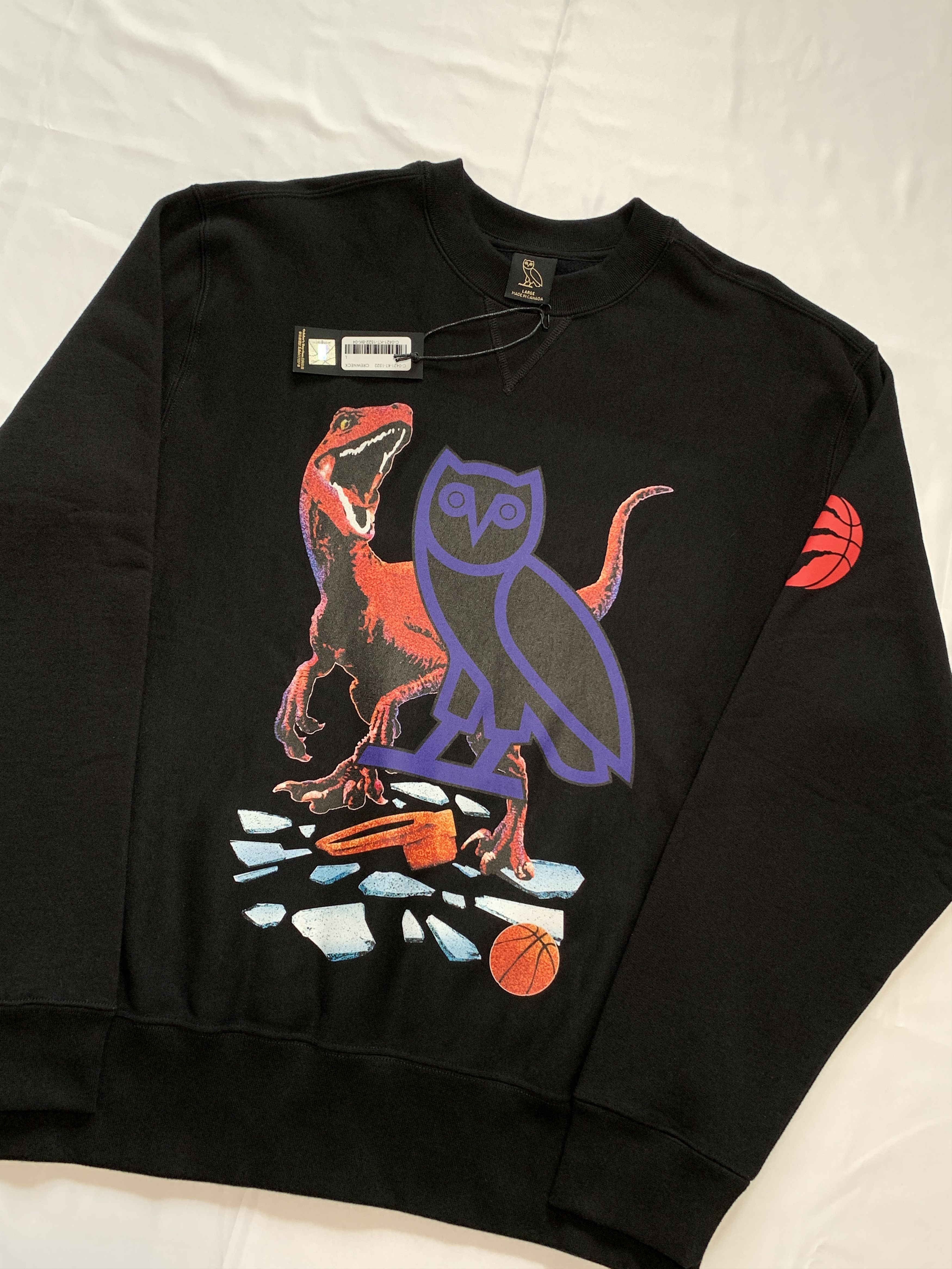 Drake 🦖🦉OVO X NBA X JURASSIC PARK RAPTORS Shattered Backboard Size US L / EU 52-54 / 3 - 2 Thumbnail
