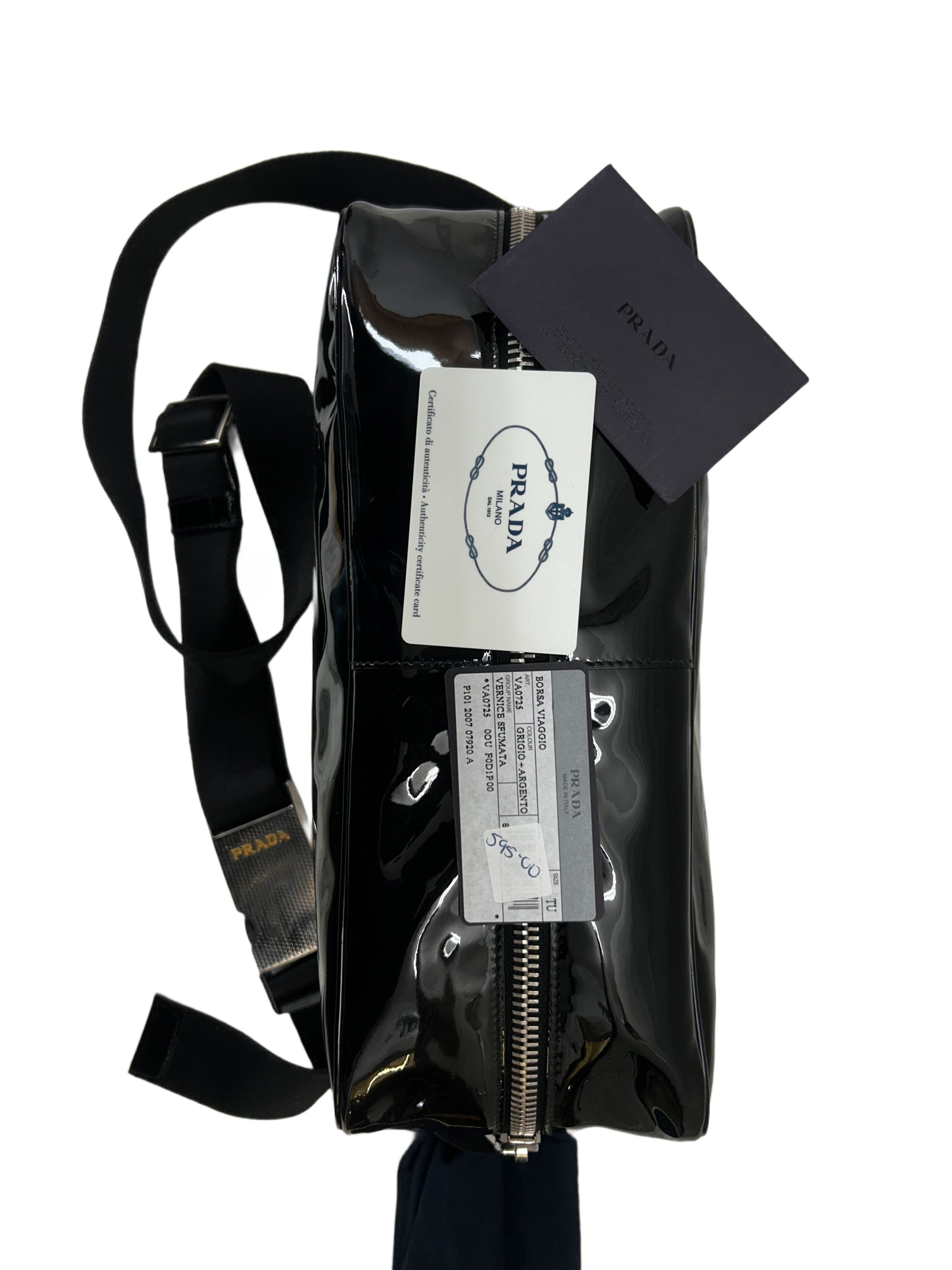 Prada Prada Spazzolato Leather Camera Bag WithGradientColour&Strap Size ONE SIZE - 5 Thumbnail