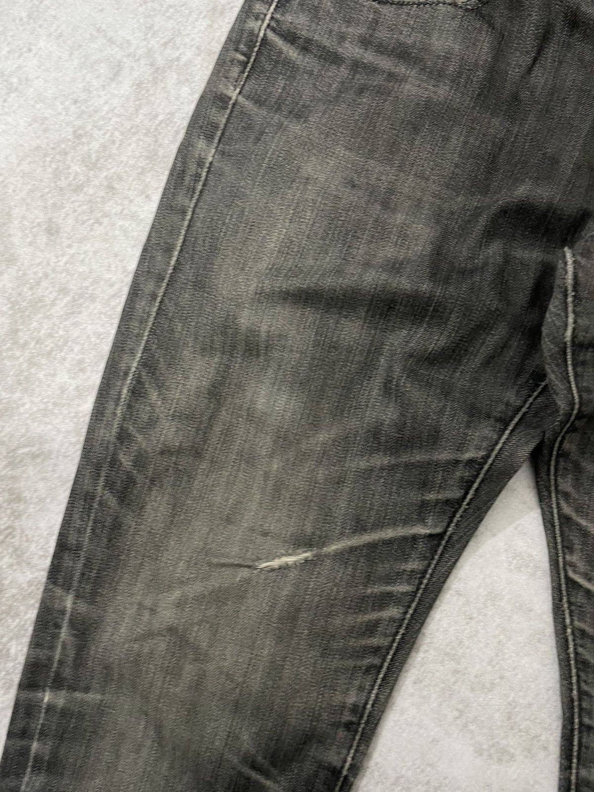 Hysteric Glamour × If Six Was Nine × Le Grande Bleu (L.G.B.) 2000s mc japa smoke wash distressed denim y2k style Size US 28 / EU 44 - 5 Thumbnail