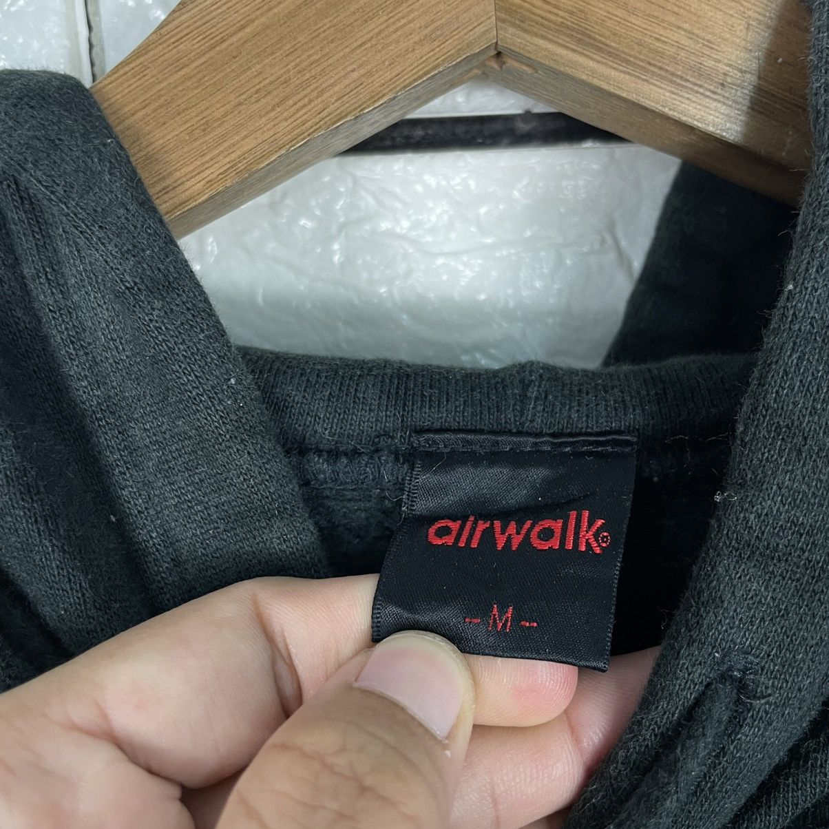 Japanese Brand Airwalk Big Logo Pullover Black Hoodie Size US M / EU 48-50 / 2 - 14 Thumbnail