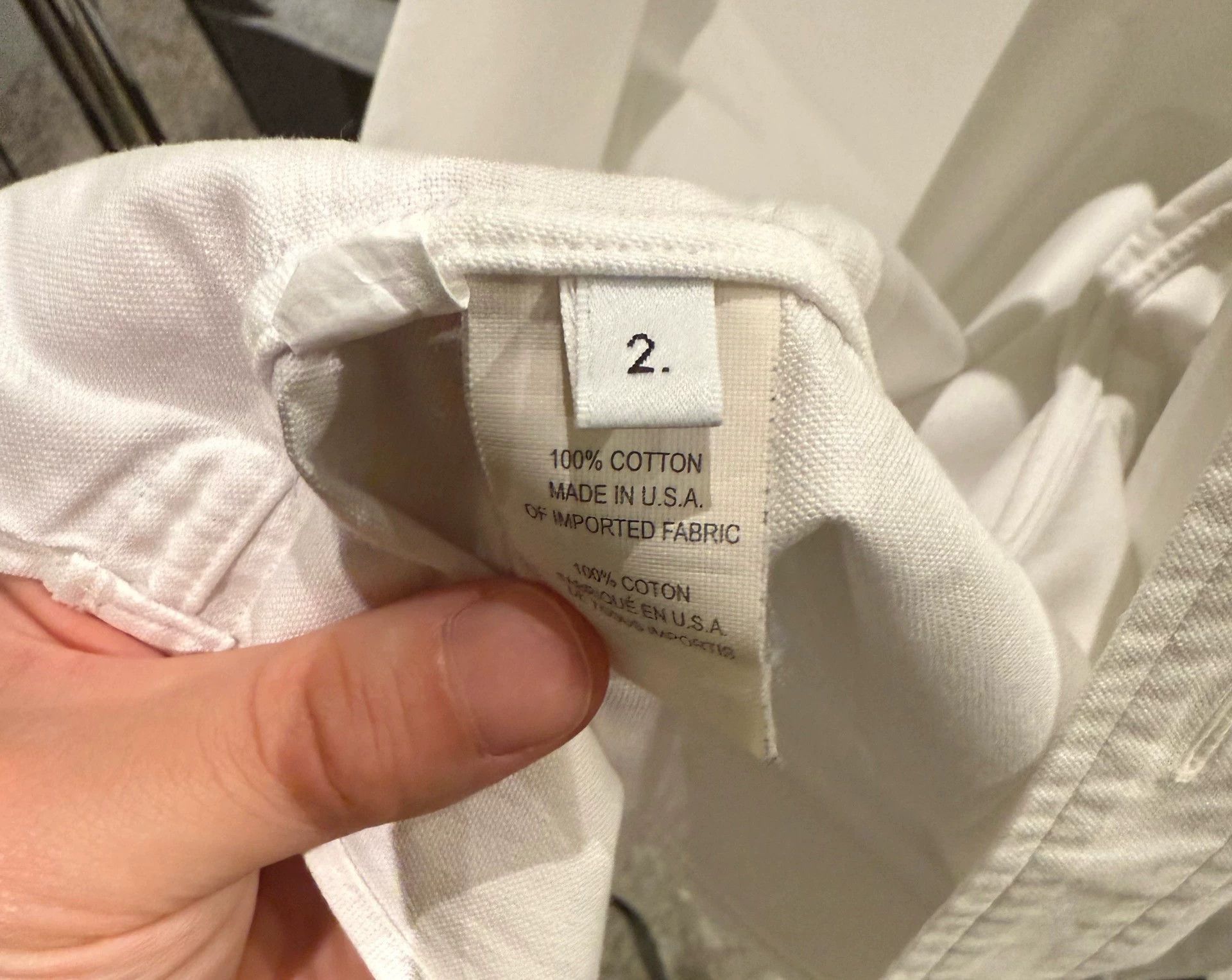 Thom Browne Thom Browne Classic Double Badge Oxford Shirt Size 2 9/10 Size US M / EU 48-50 / 2 - 5 Thumbnail