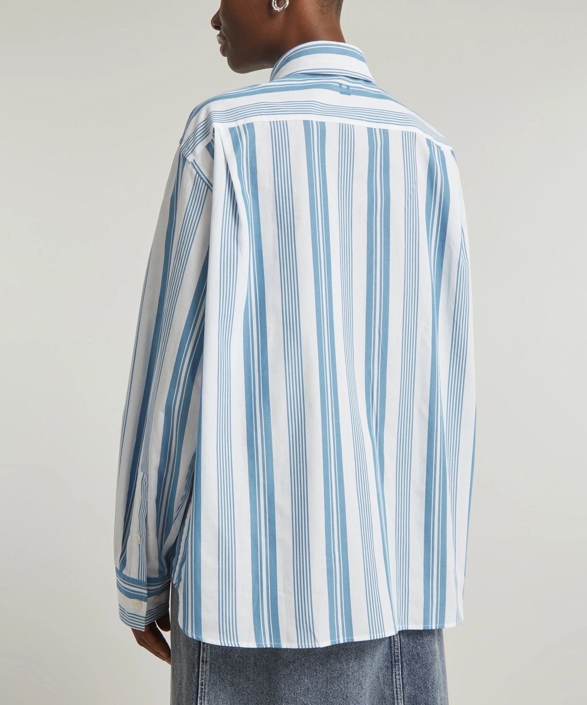 Acne Studios Acne Studios Stripe Button-Up Shirt Size XXS / US 00 / IT 34 - 4 Thumbnail