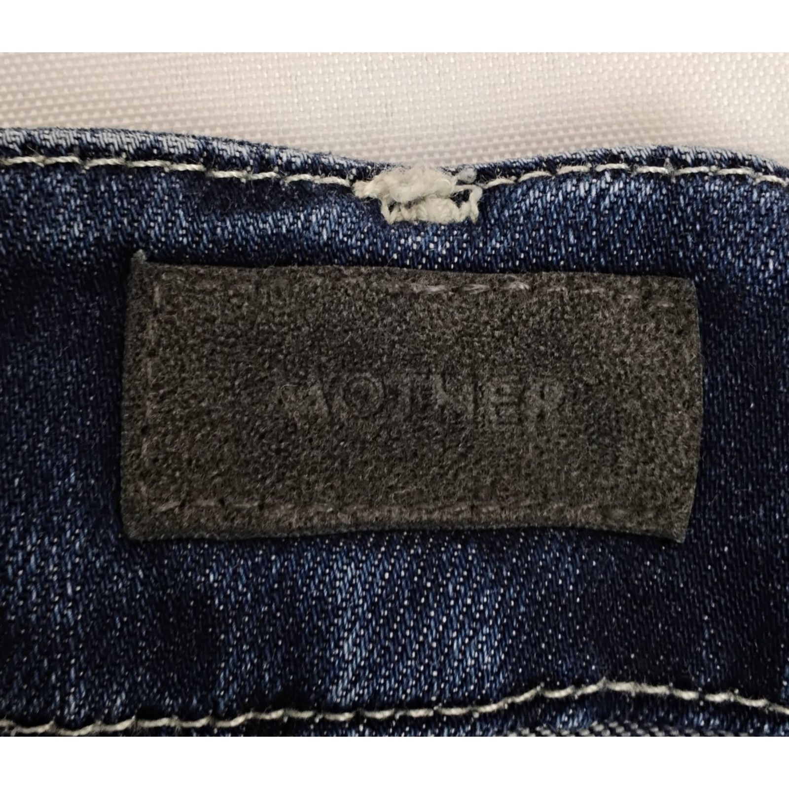 MOTHER Mother The Looker Jeans Women's 24"x25" Dark Wash Skinny Size 24" / US 00 / IT 34 - 8 Thumbnail