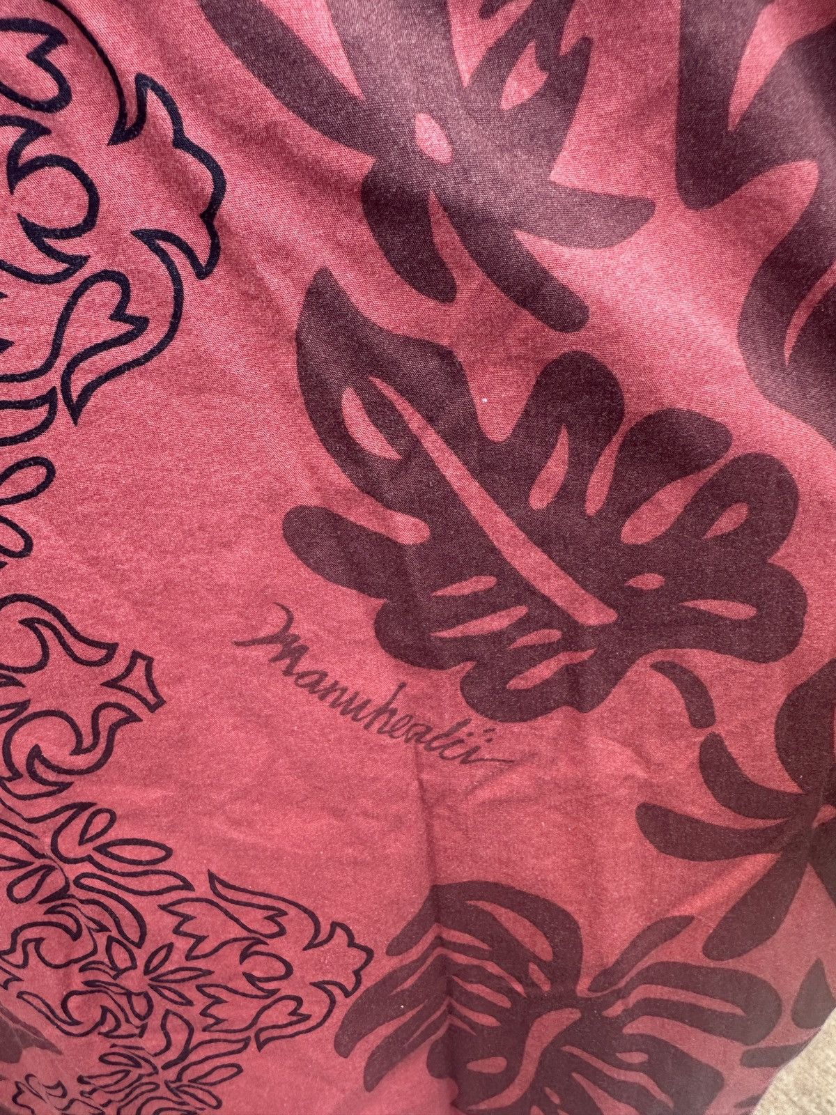 Other Rare Vintage Manuhealii Hawaiian Red Long Sleeves Men's XXL Size US XXL / EU 58 / 5 - 4 Thumbnail