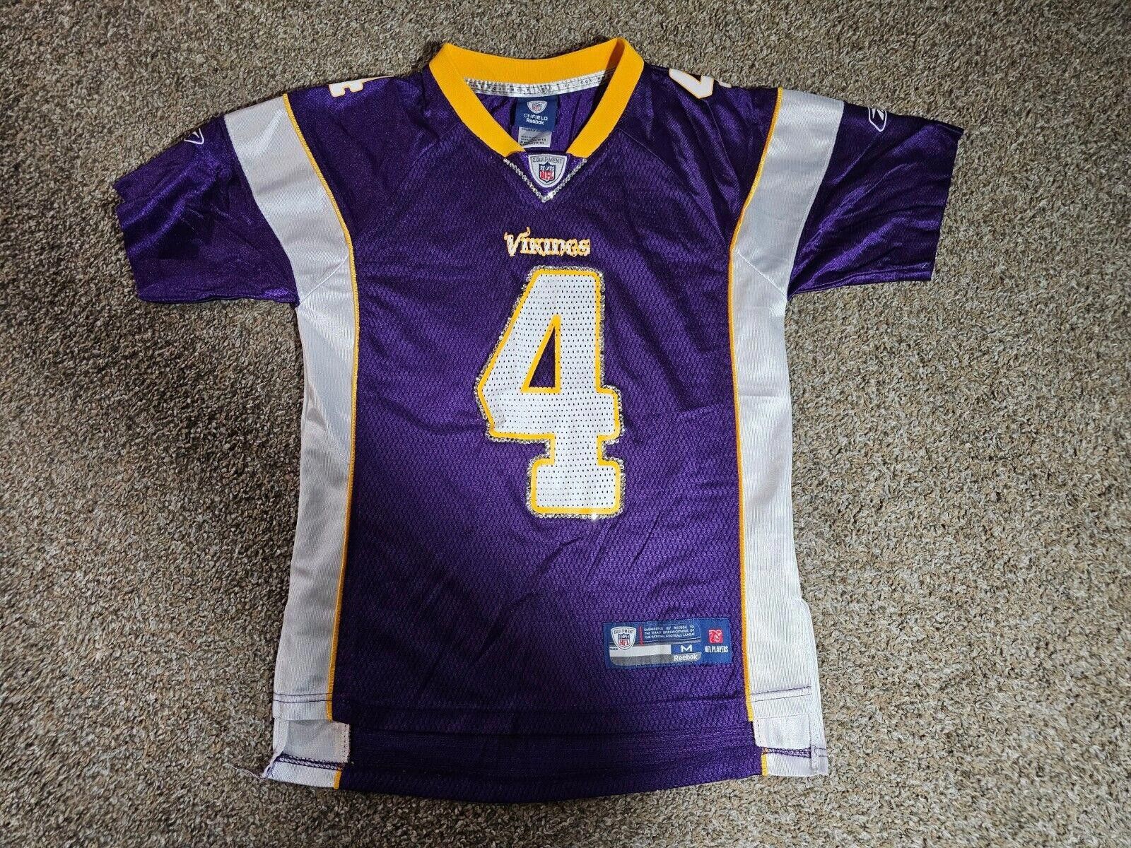 Reebok Minnesota Vikings Brett Favre Jersey Bedazzled Reebok M Size ONE SIZE - 1 Thumbnail