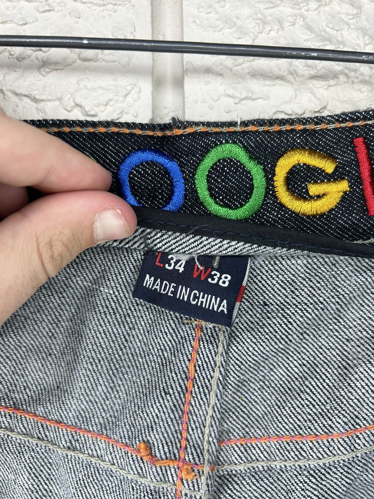 Coogi Vintage Coogi Embroidered Baggy Denim Shorts Rare Size US 38 / EU 54 - 11 Thumbnail