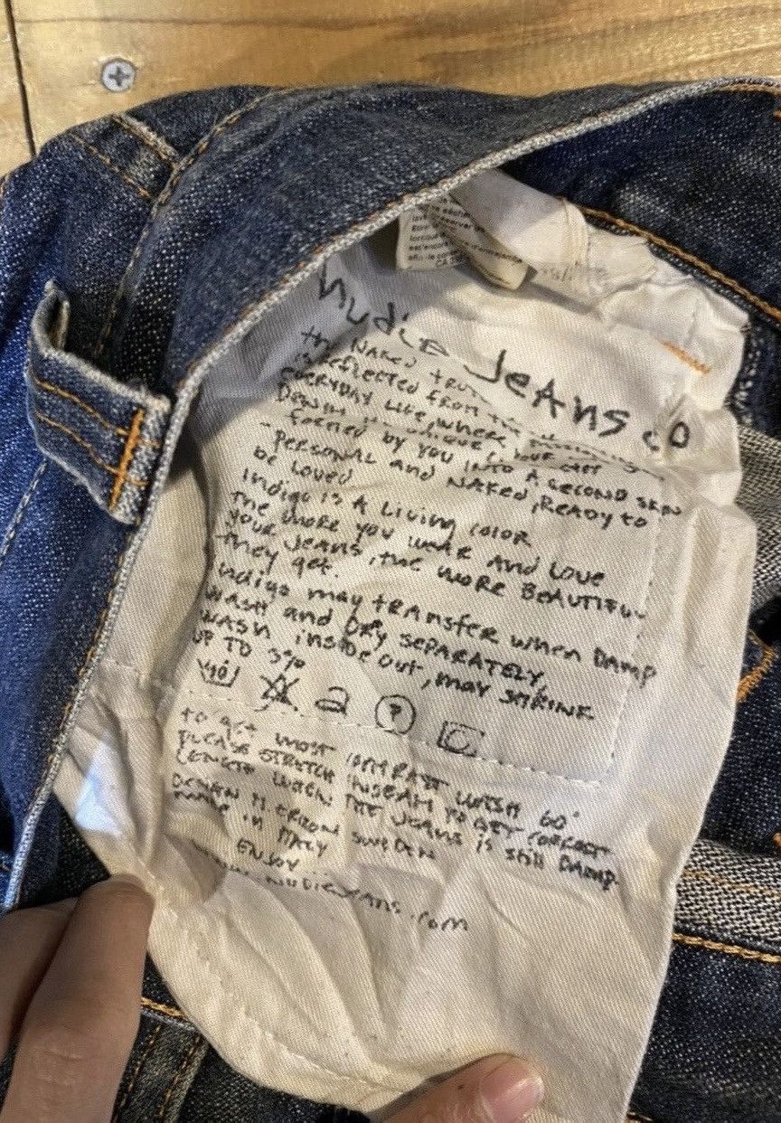 Nudie Jeans "Skinny Fit" / Black Wash / 28x30 Size US 28 / EU 44 - 9 Thumbnail