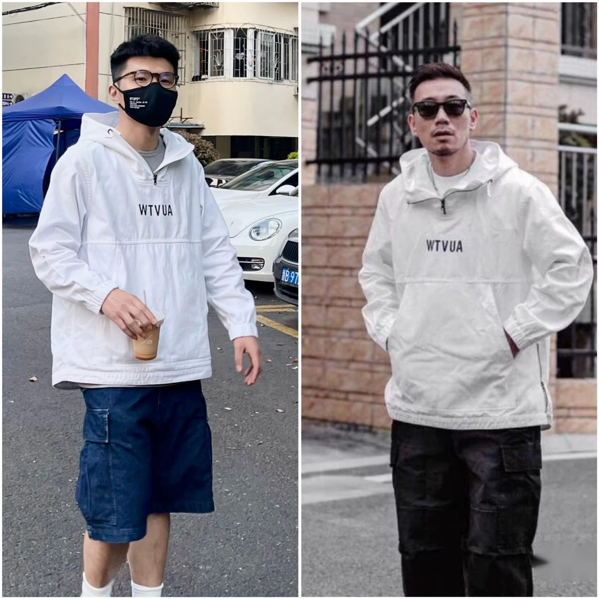 Wtaps WTAPS SBS Denim Hooded Jacket White 2x With Tags & Pouch Size US S / EU 44-46 / 1 - 9 Thumbnail