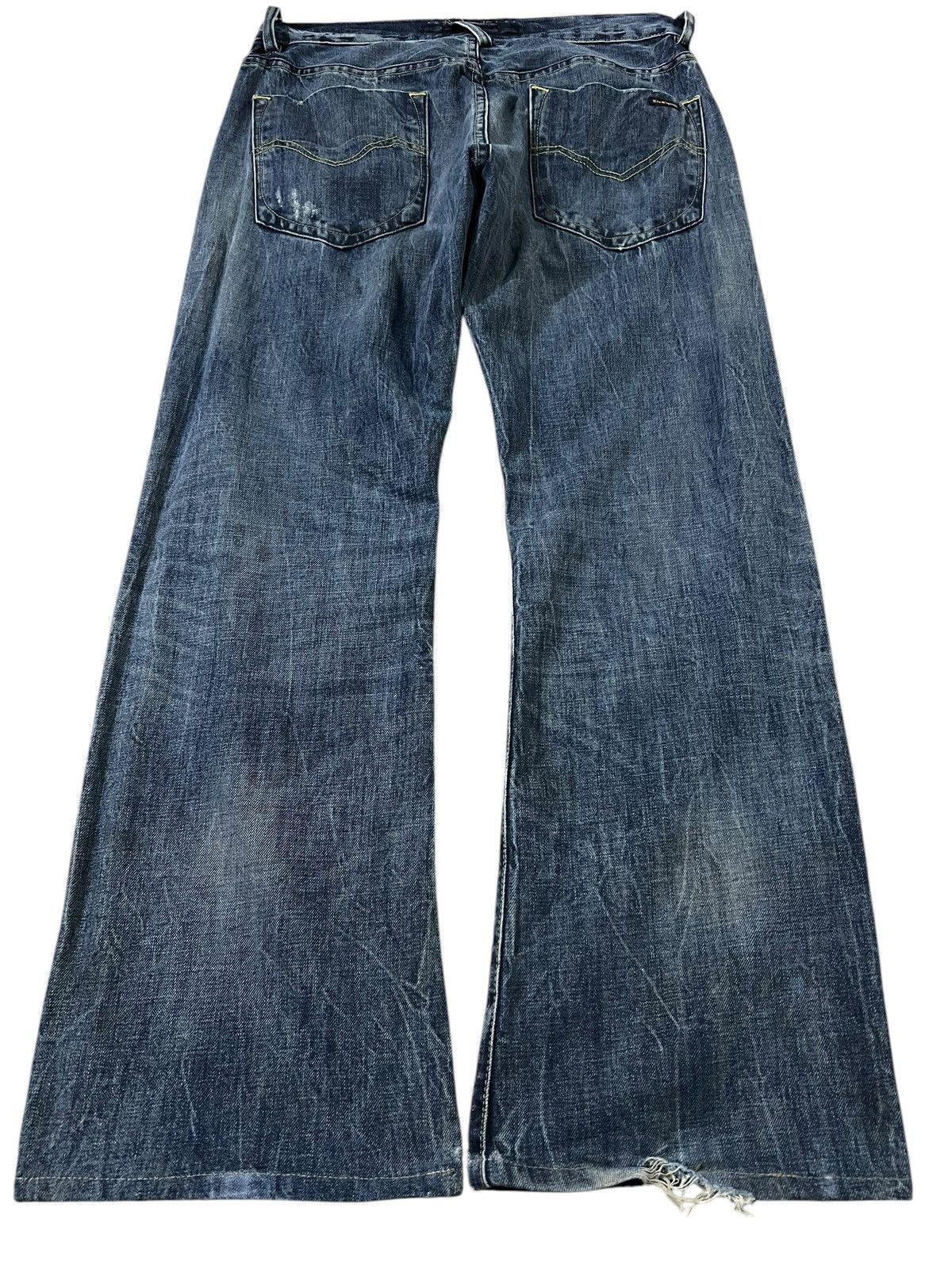 Energie × Jean 💥Flare💥Energie Distress Jean Size US 33 - 2 Thumbnail