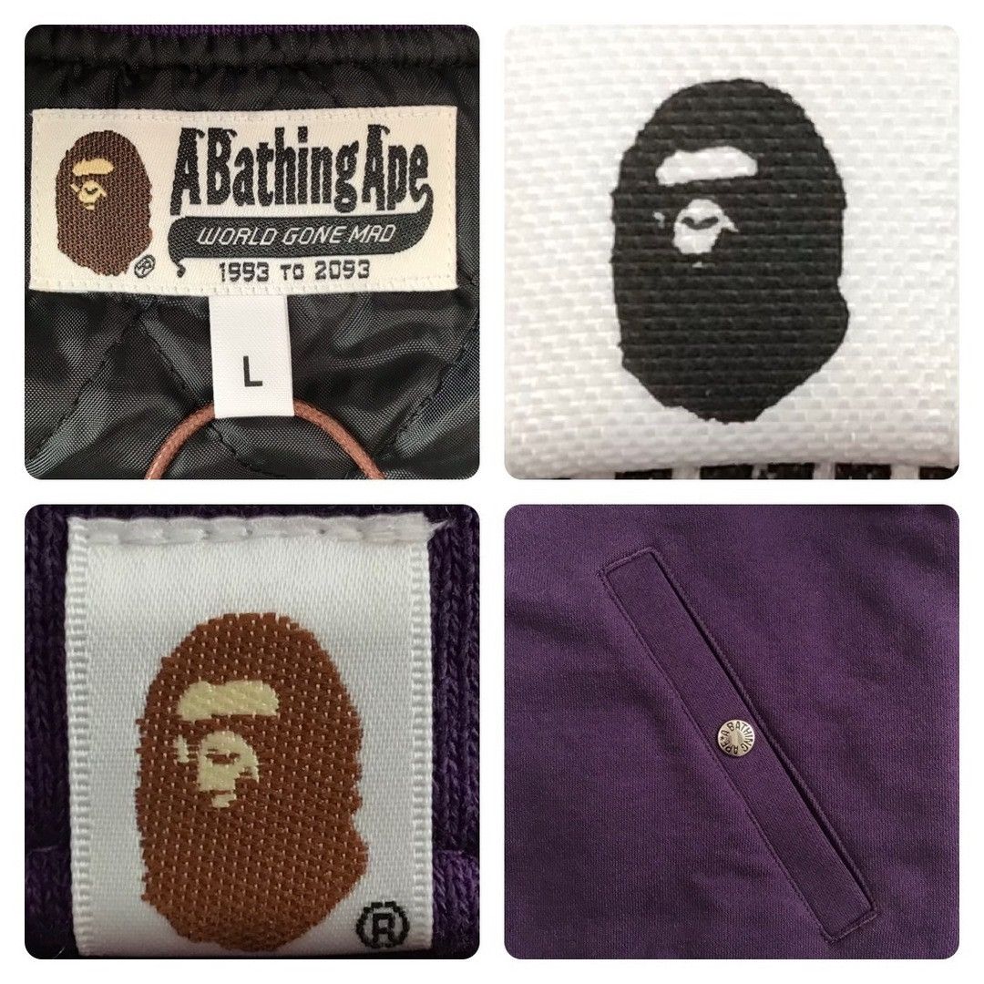 Bape BAPE CAMO SHARK SWEAT VARSITY JACKET a bathing ape Size US L / EU 52-54 / 3 - 9 Thumbnail