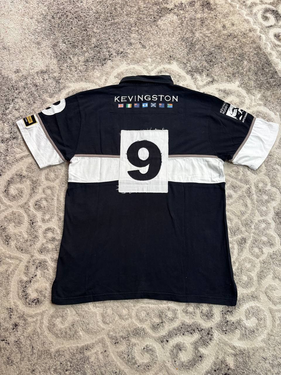 Vintage Kevingston New Zealand International Rugby Polo Shirt Size M Size US M / EU 48-50 / 2 - 6 Thumbnail