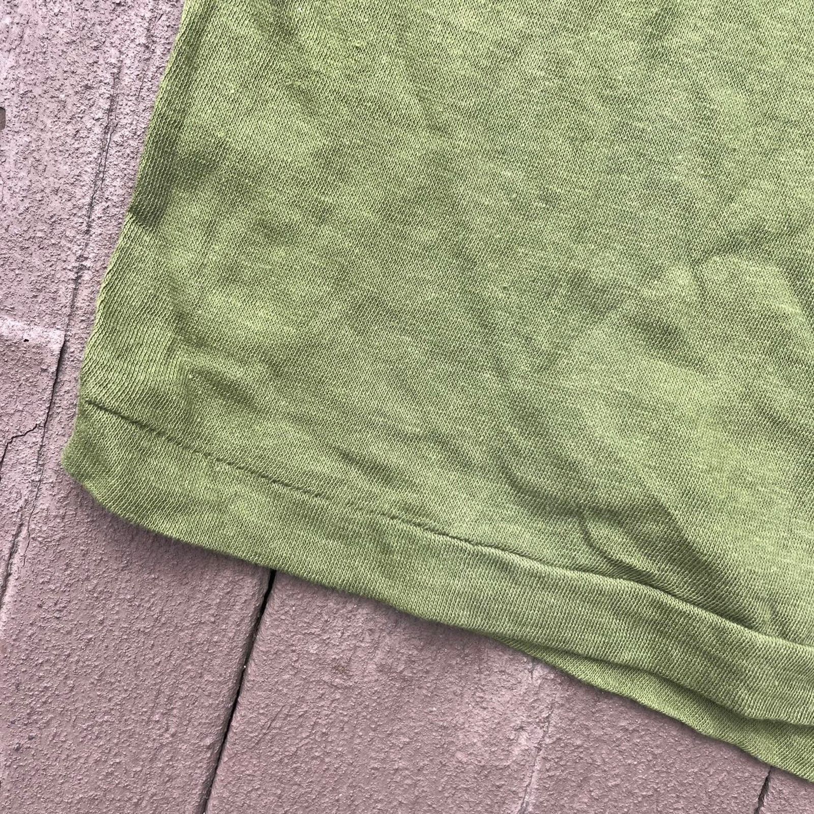 American Apparel Vintage 80s Green USMC Single Stitch Shirt Size US S / EU 44-46 / 1 - 3 Thumbnail