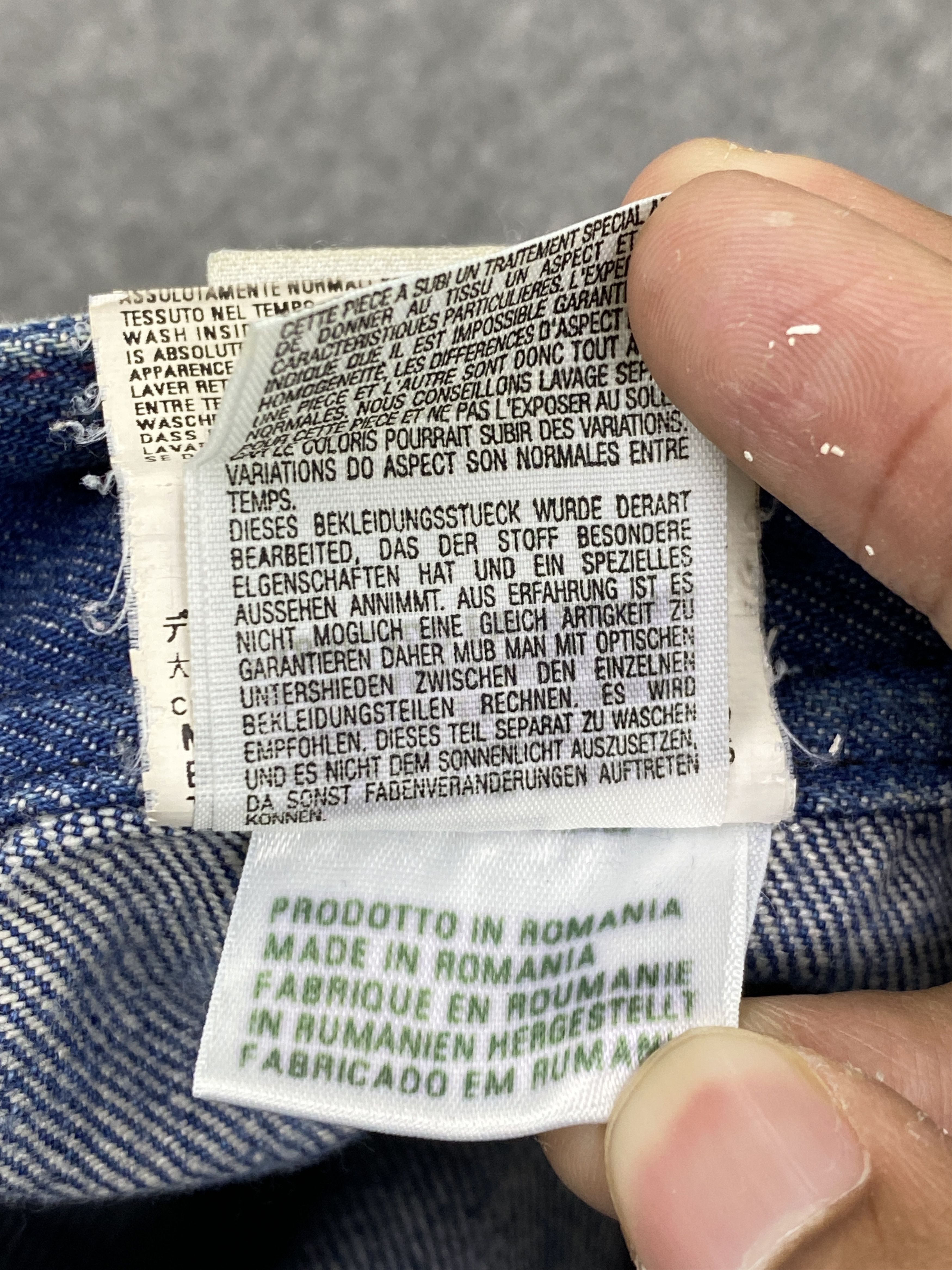 Diesel Vintage Diesel Multi Pocket Denim Blue Jeans DP2744 Size US 28 / EU 44 - 7 Thumbnail