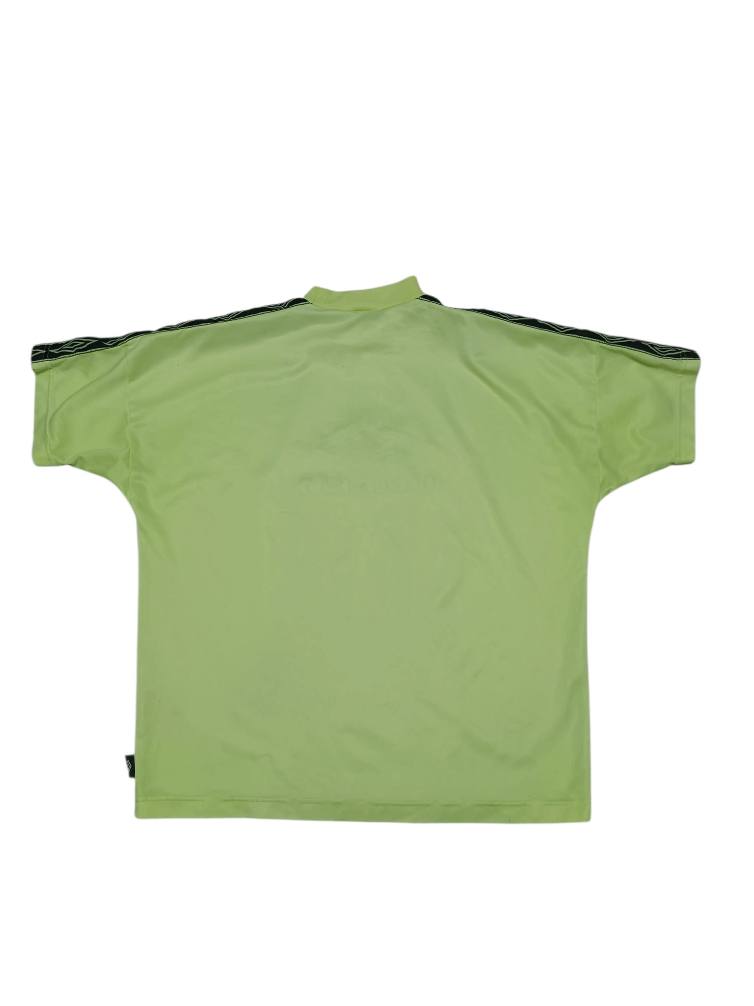 Umbro UMBRO VINTAGE BIGLOGO ACID GREEN SOCCER JERSEY BLOKECORE Size US M / EU 48-50 / 2 - 3 Thumbnail