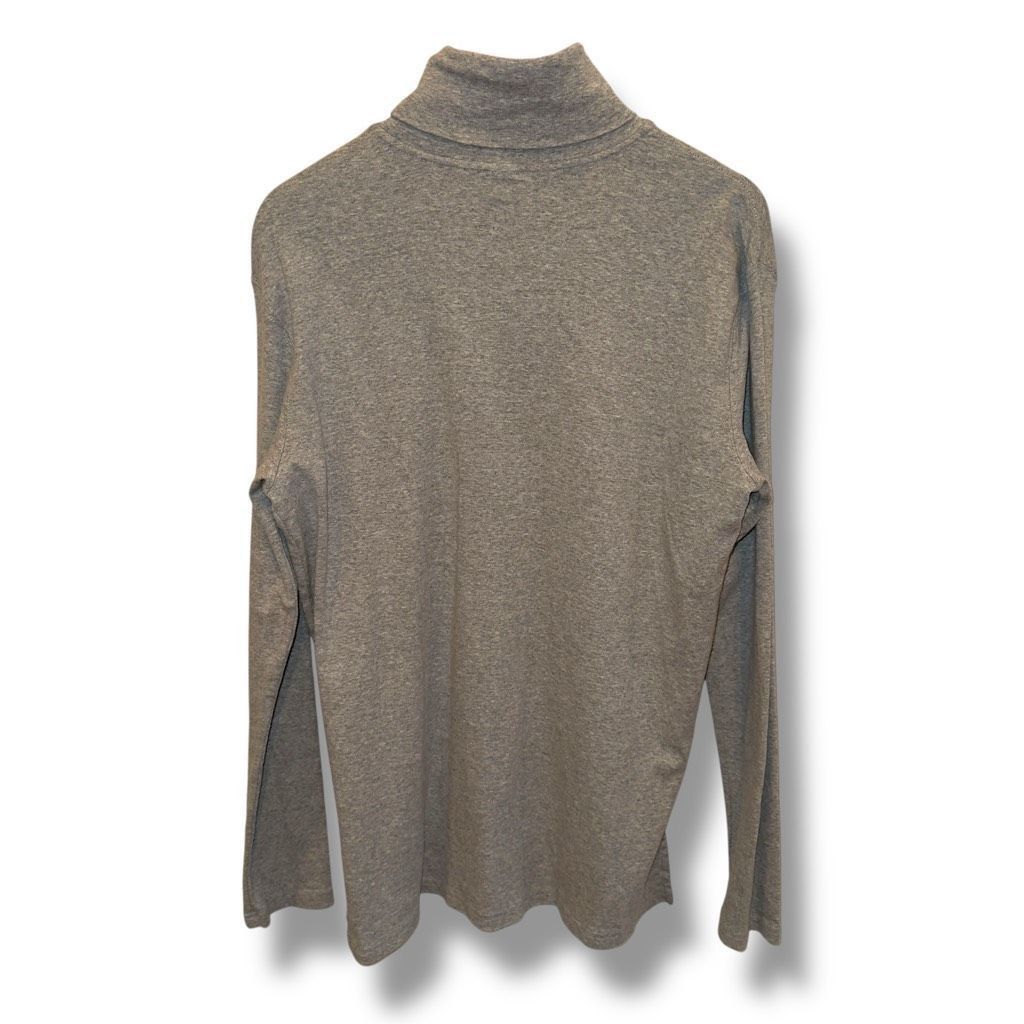 Polo Ralph Lauren Polo Ralph Lauren Heather Gray Made in Peru Cotton Turtlenec Size US L / EU 52-54 / 3 - 5 Thumbnail