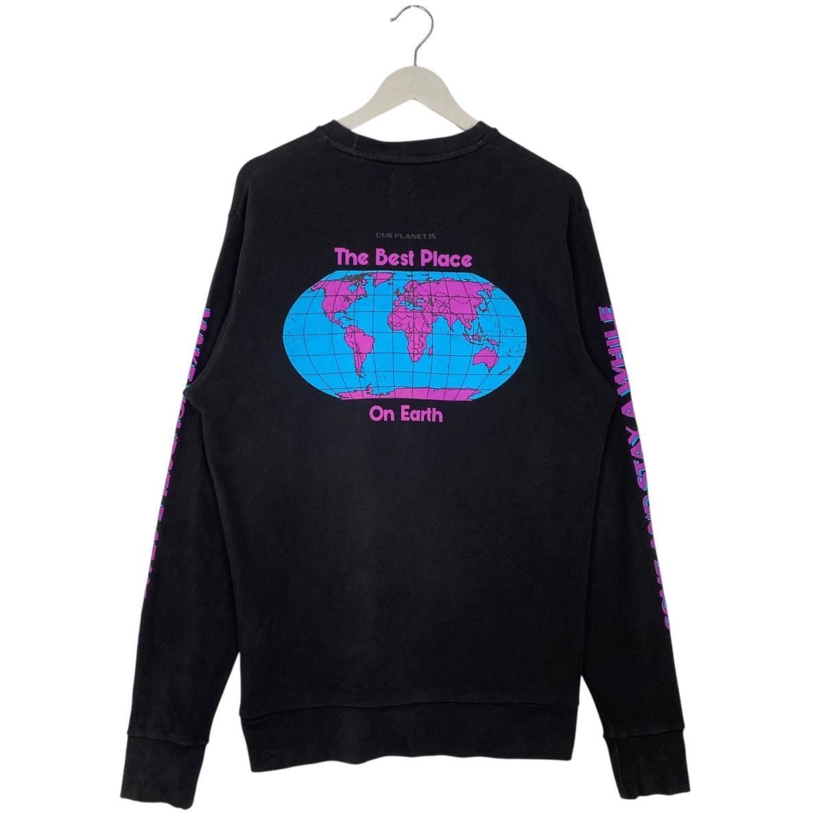 Vintage Vintage Levi’s Long Sleeve Tshirt Black Pullover Jumper Sz S Size US S / EU 44-46 / 1 - 1 Thumbnail