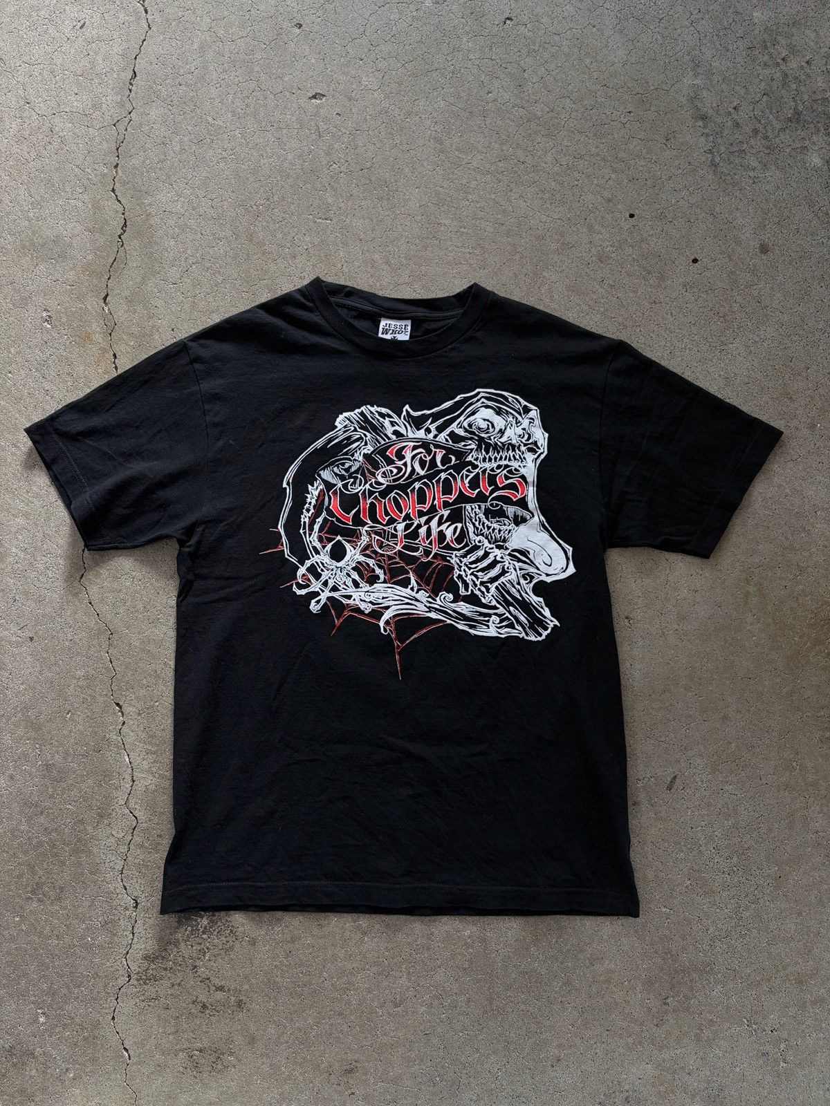 West Coast Choppers Vintage West Coast Choppers Reaper T-shirt Size US L / EU 52-54 / 3 - 1 Thumbnail