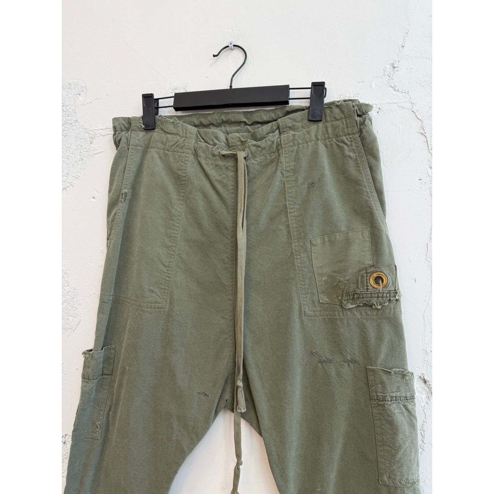 Greg Lauren Greg Lauren SAMPLE Army Tent Patchwork Pants Size US 32 / EU 48 - 3 Thumbnail