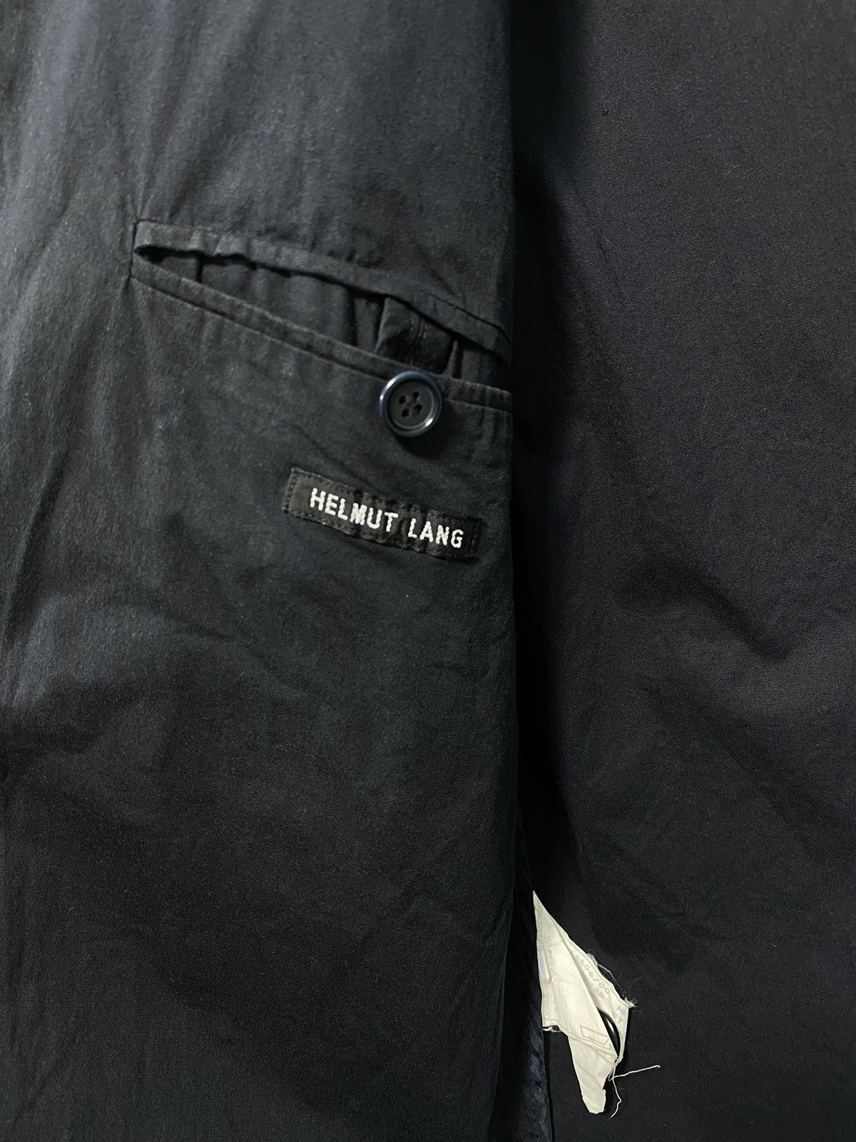 Helmut Lang HELMUT LANG Blue Pocket Cotton Jacket❗️ Size US M / EU 48-50 / 2 - 14 Thumbnail