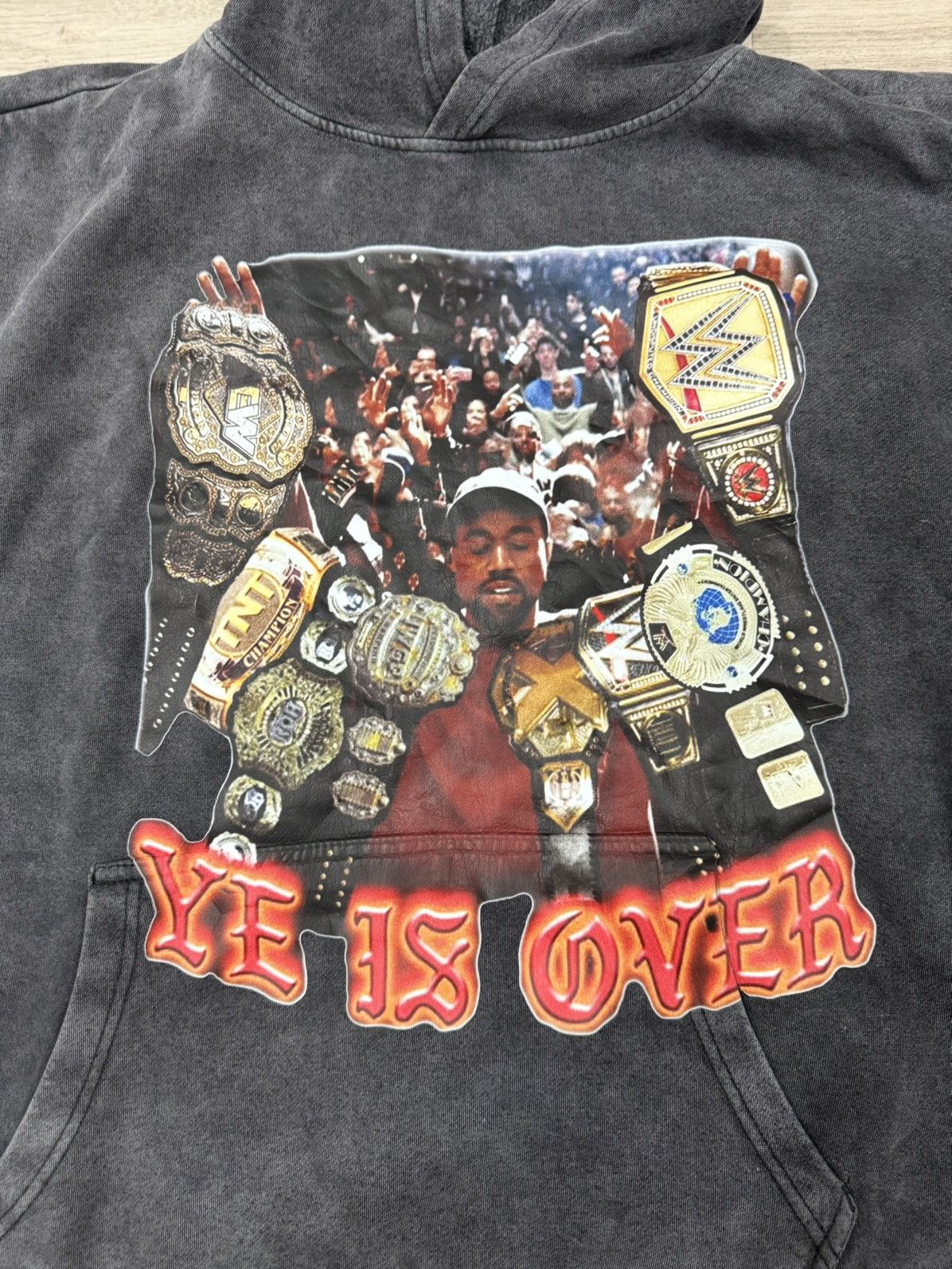 Other Kanye West WWE/AEW Ye is Over Hoodie! Size US L / EU 52-54 / 3 - 2 Thumbnail
