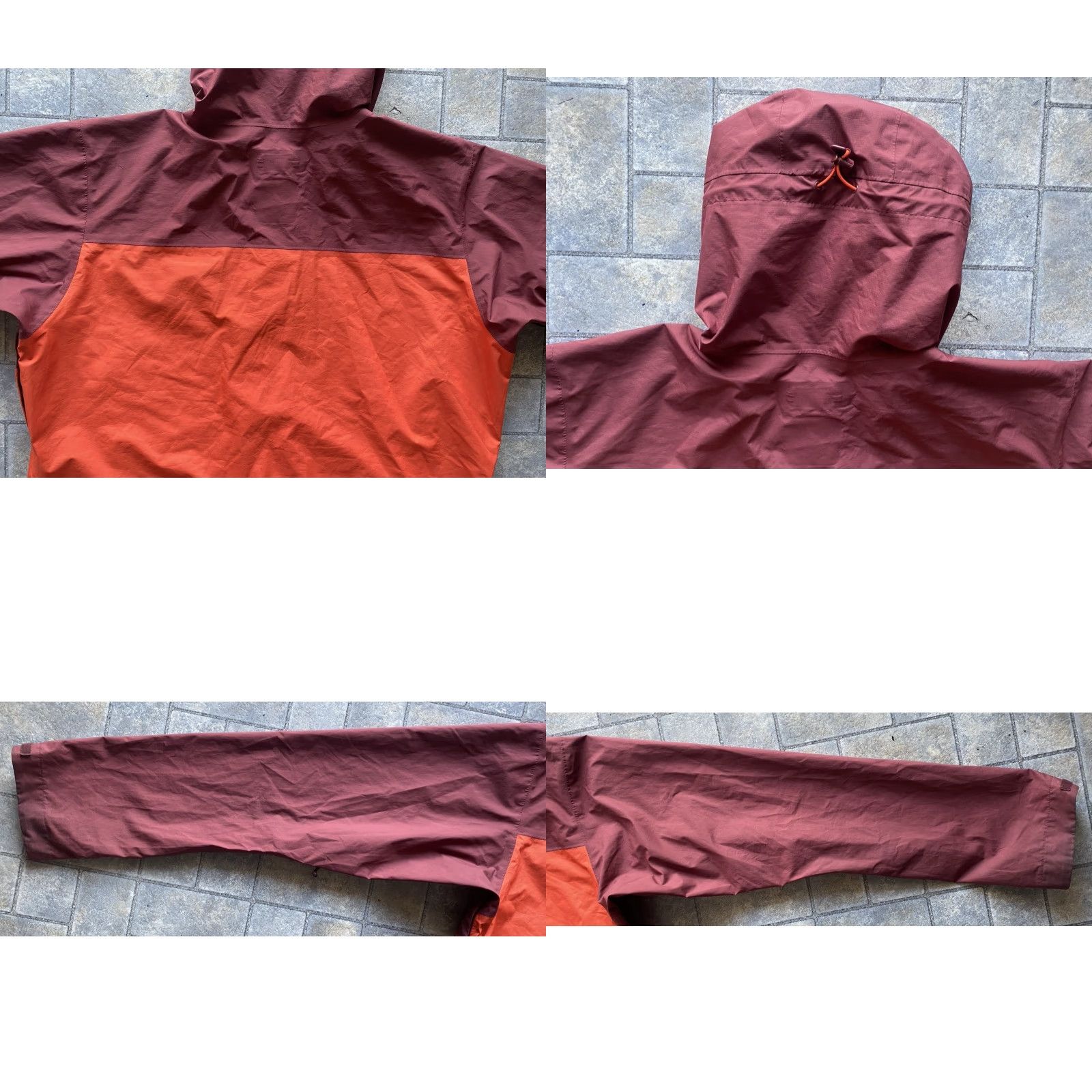 Rab RAB Downpour Eco Jacket Women 2XL Red Pertex Shield Jacket Womens Red 2XL Rab Downpour Eco Size XXL / US 16-18 / IT 52-54 - 11 Thumbnail