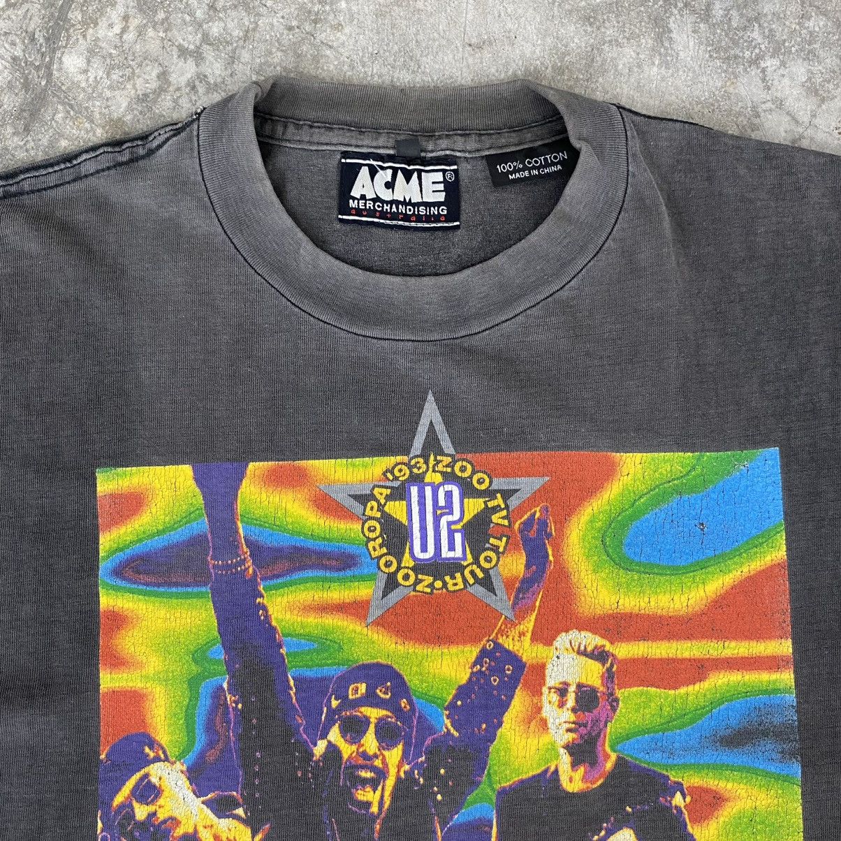 Band Tees VTG 90’s U2 Zooropa Tour ACME Faded Band Tee Psychedelic Size US L / EU 52-54 / 3 - 5 Thumbnail