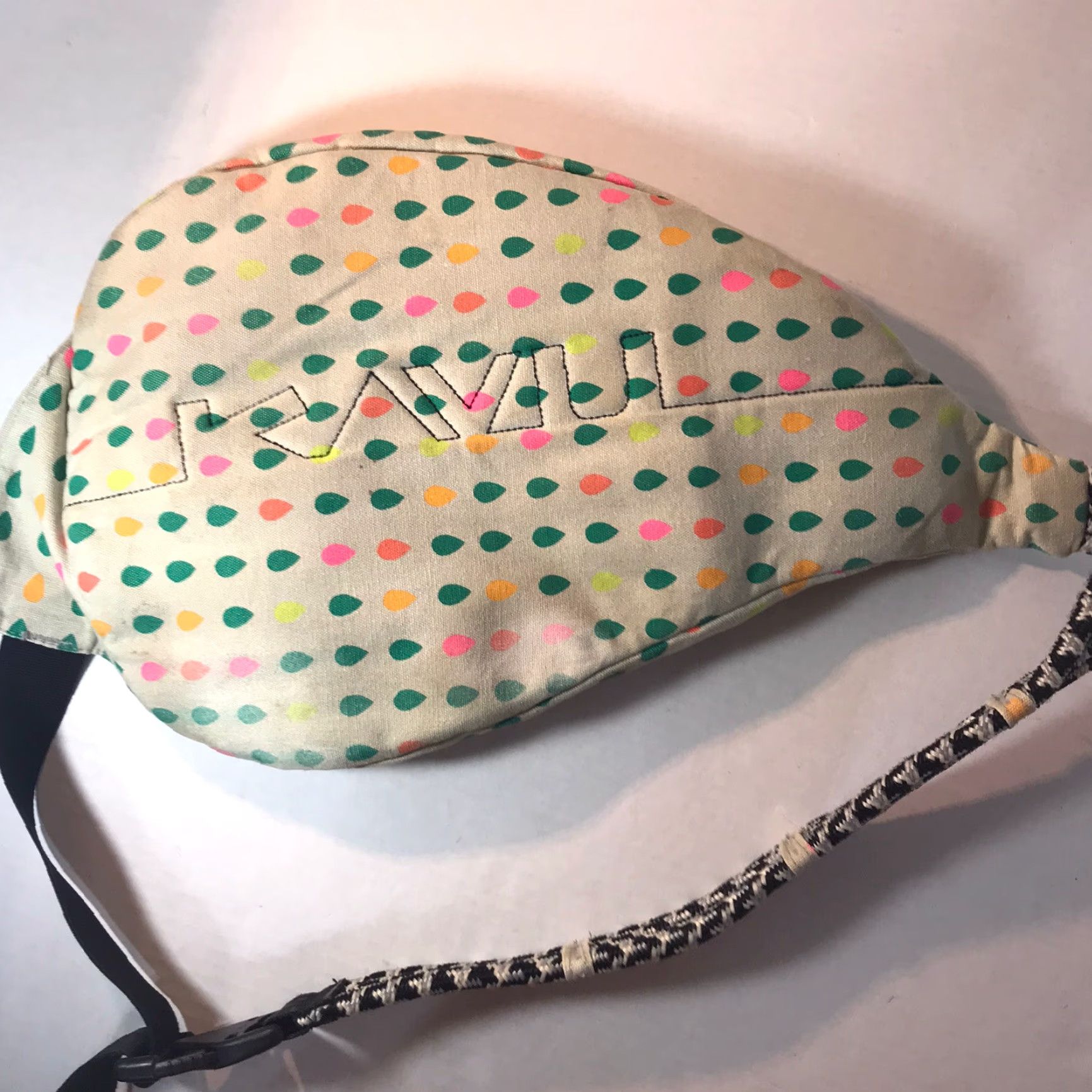 KAVU KAVU Sling Bag, Medium, Multicolor Polka Dot, Adjustable Strap, Crossbody, Casual Travel, Womens Size ONE SIZE - 3 Thumbnail