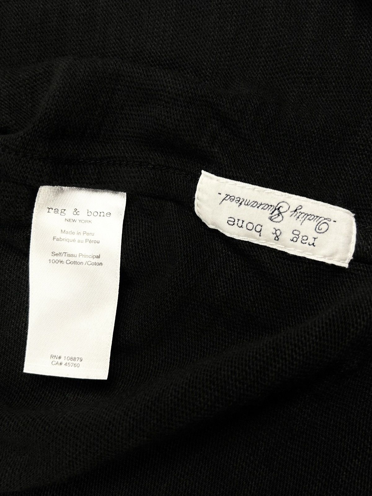 Rag & Bone Rag & Bone Long Sleeve avant garde sweatshirt Size US M / EU 48-50 / 2 - 7 Thumbnail