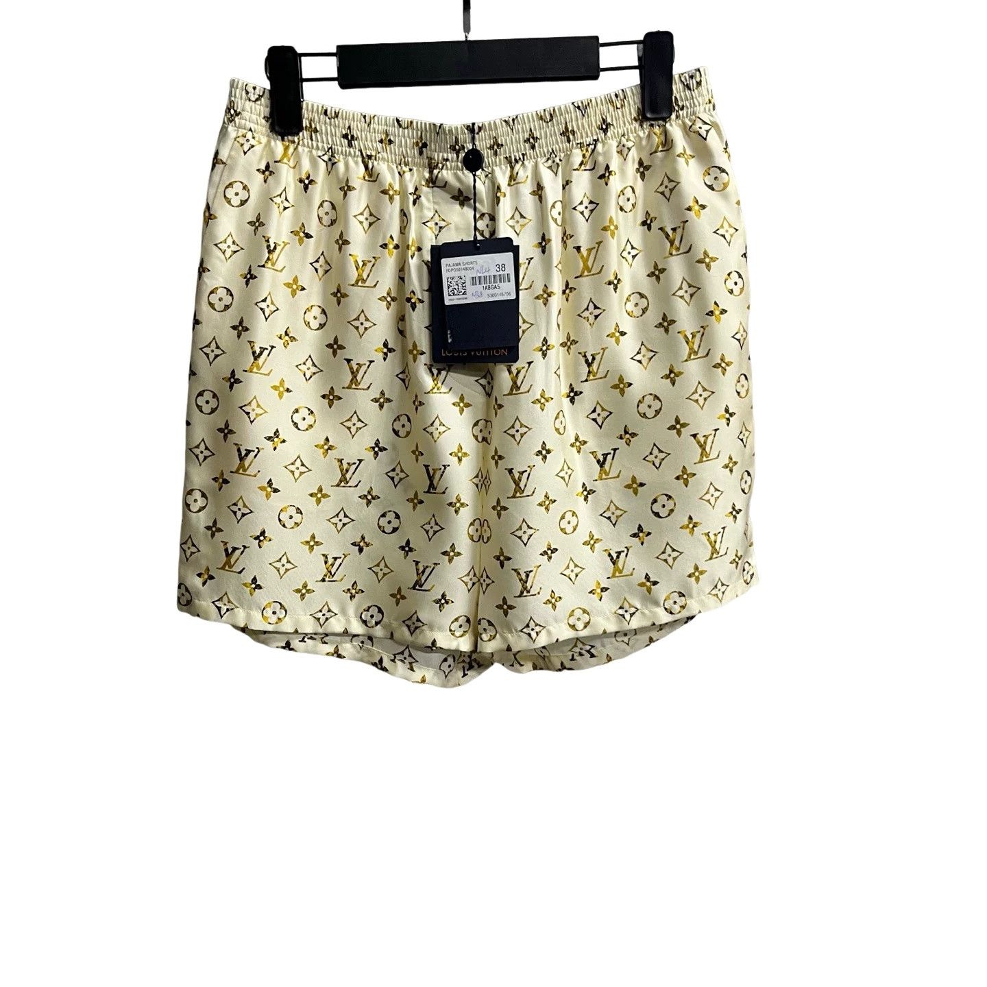 Louis Vuitton Louis Vuitton Monogram Silk Pajama Shorts 38 Size 27" / US 4 / IT 40 - 1 Thumbnail