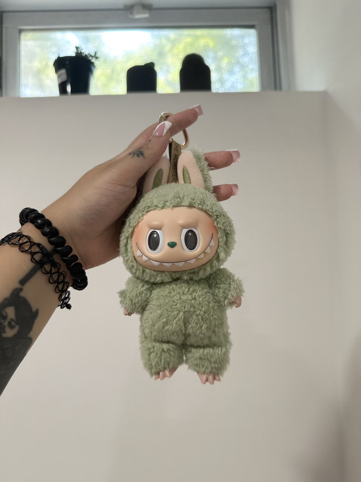 POP MART The Monsters Labubu Exciting Macaroon Green Grape